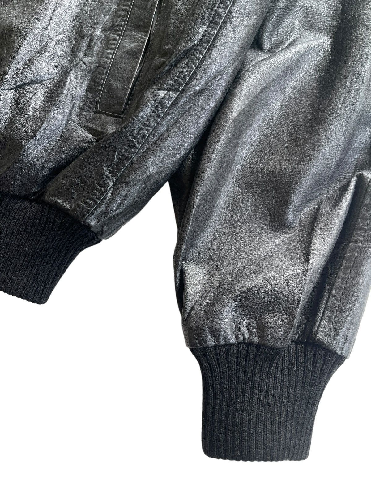 Vintage Julian Partina Leather Blouson Jacket Size US L / EU 52-54 / 3 - 9 Thumbnail