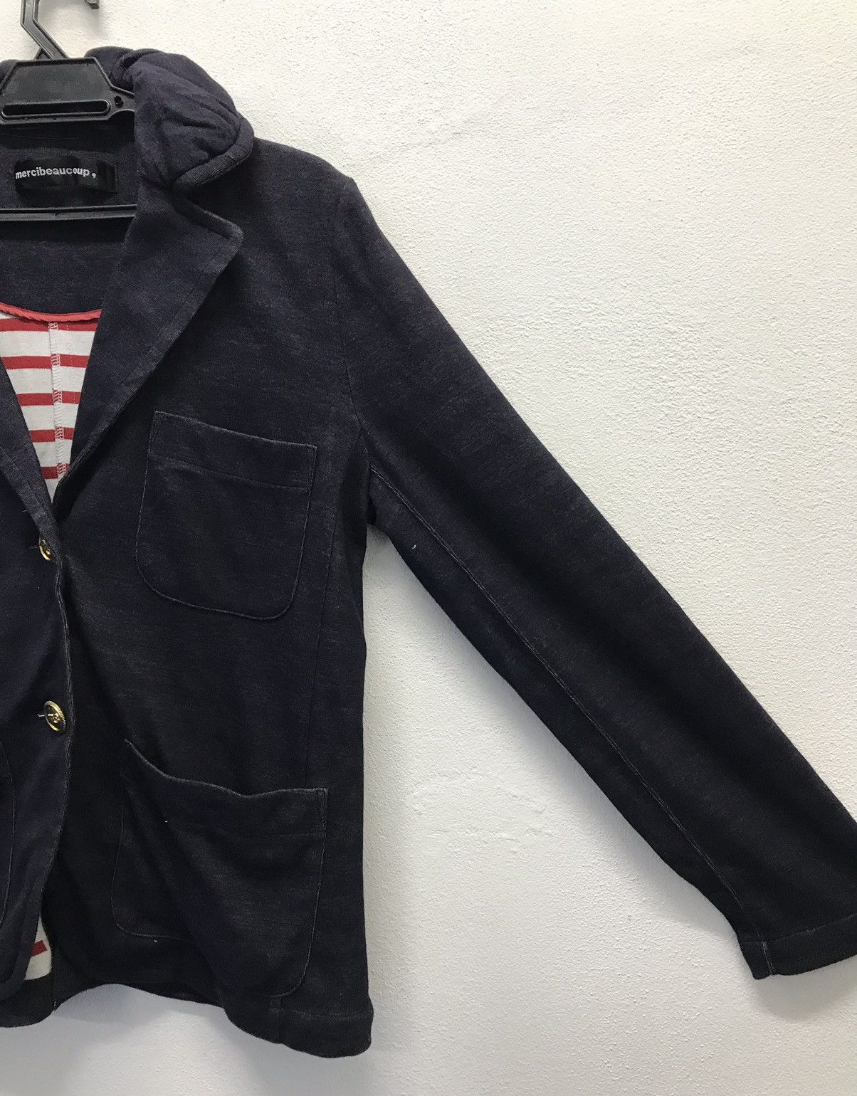 Issey Miyake × Japanese Brand × mercibeaucoup ISSEY MIYAKE MERCIBEAUCOUP BLAZER COAT Size US M / EU 48-50 / 2 - 3 Thumbnail