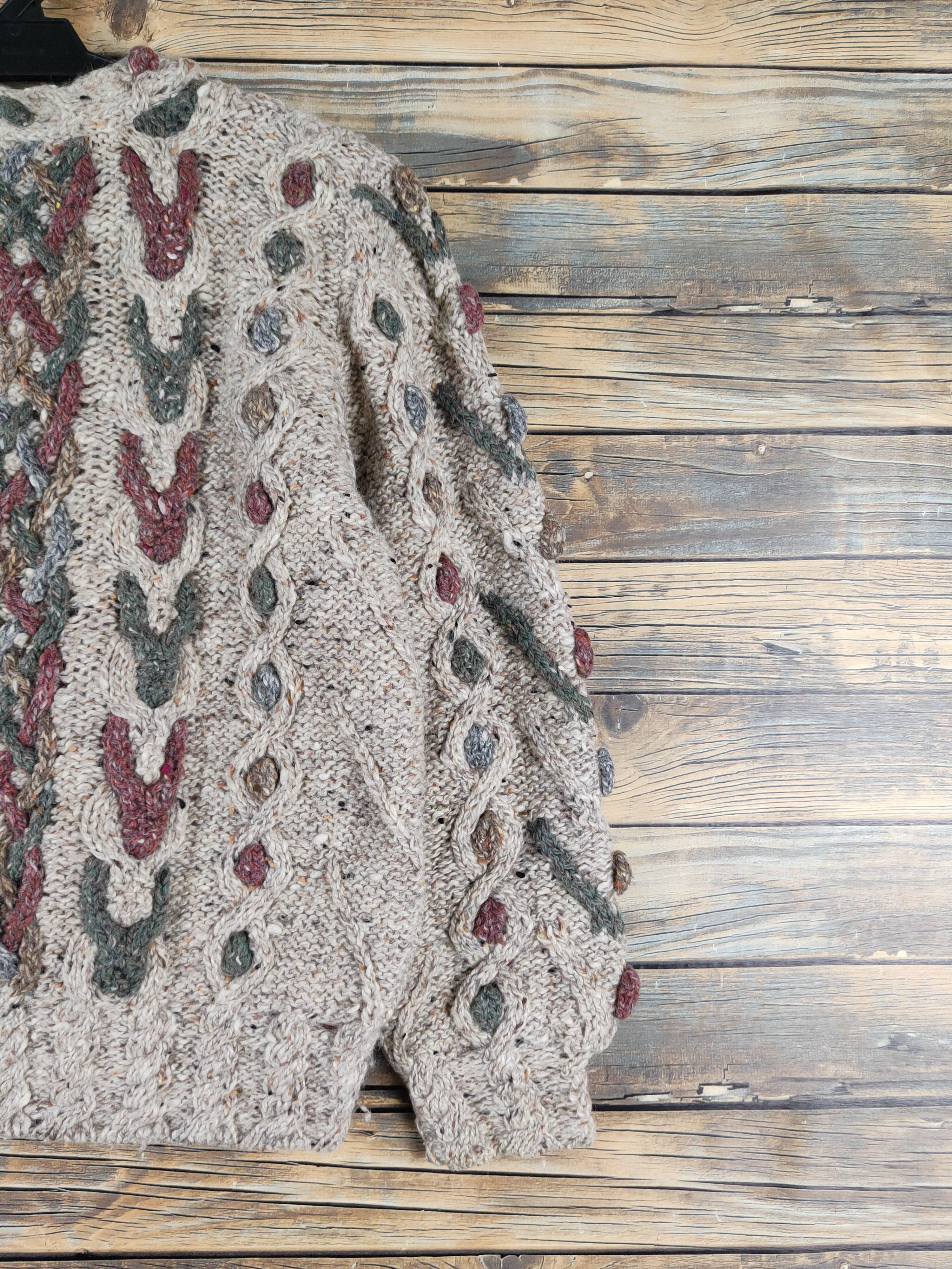Handmade Merilene hand crocheted Brown hand Knitwear Sweaters #W1935 Size S / US 4 / IT 40 - 9 Thumbnail