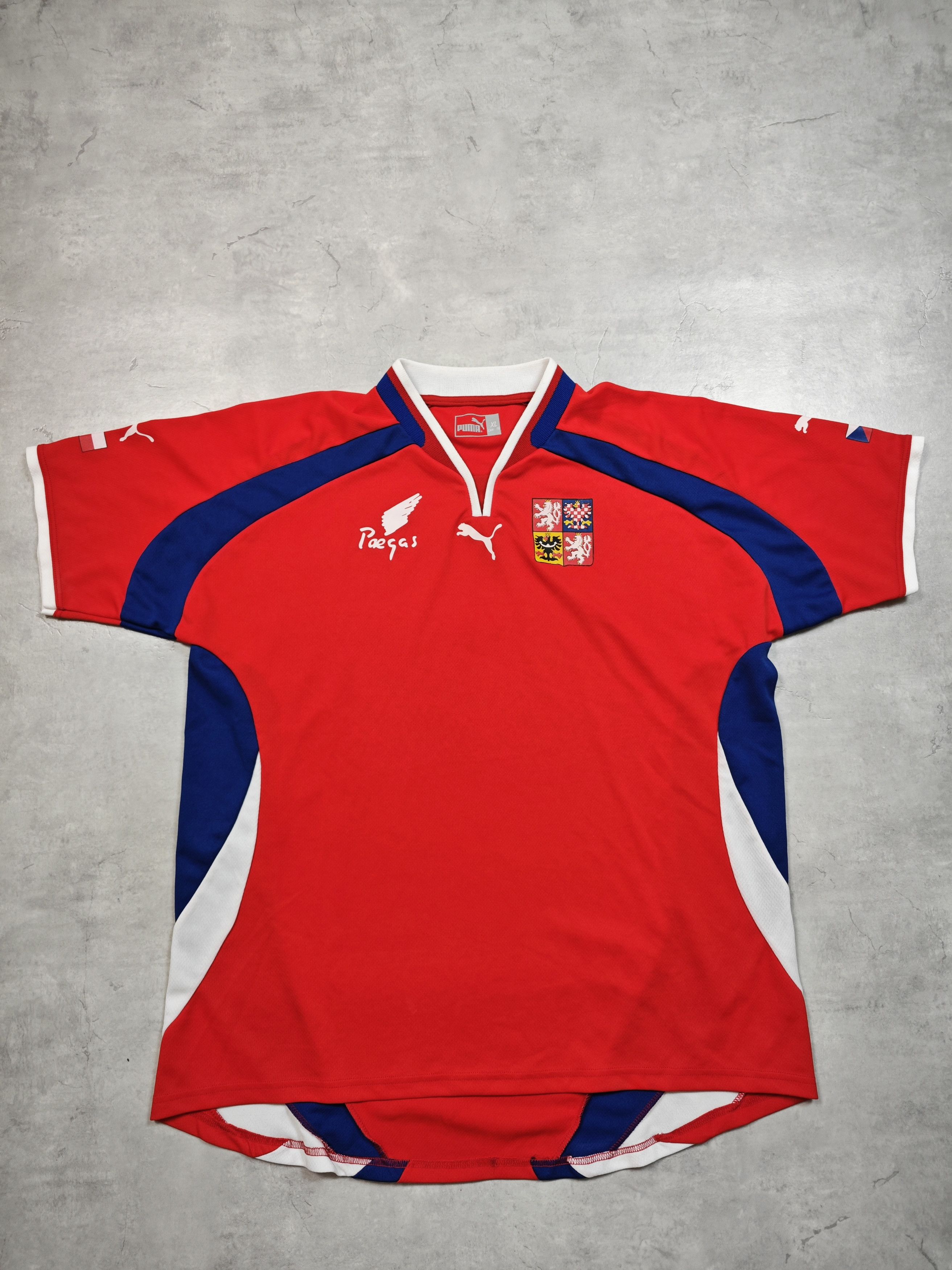 Puma Puma Czech Republic 2000 Vintage Jersey Size US XL / EU 56 / 4 - 2 Thumbnail