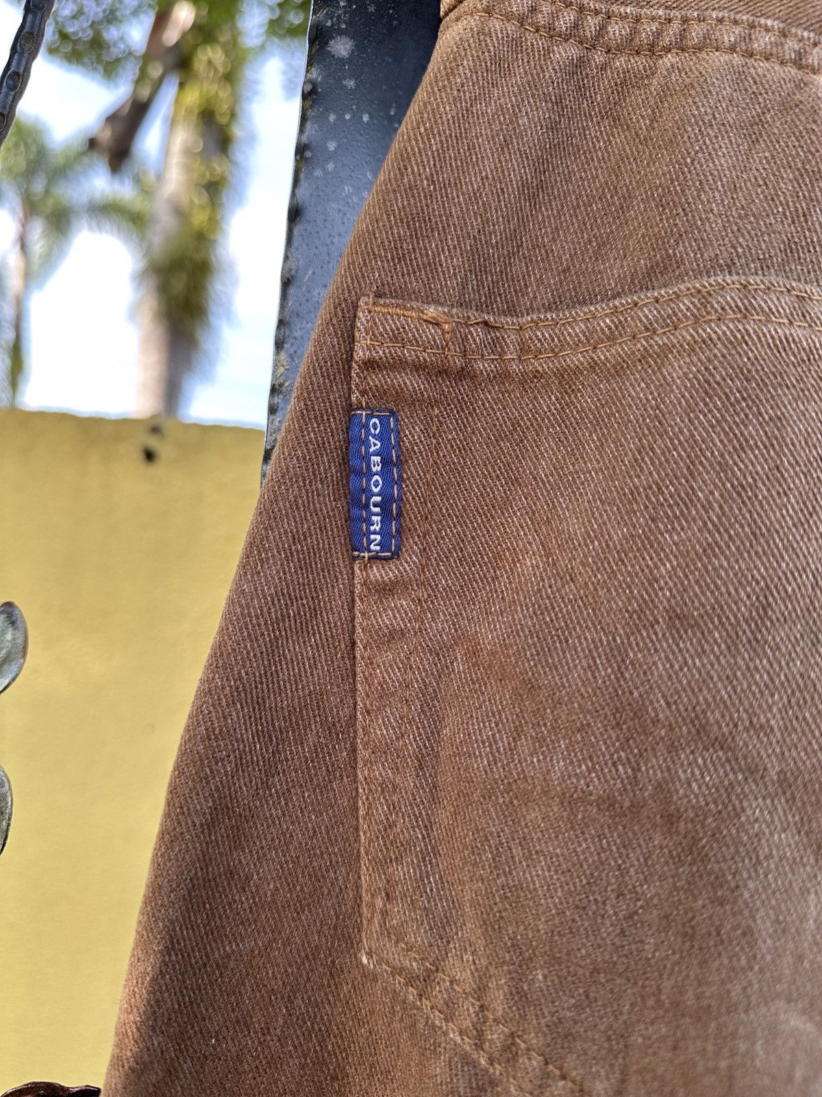 Kapital 💥Nigel Cabourn💥 Brown Denim Nigel Cabourn💥 Size US 28 / EU 44 - 3 Thumbnail
