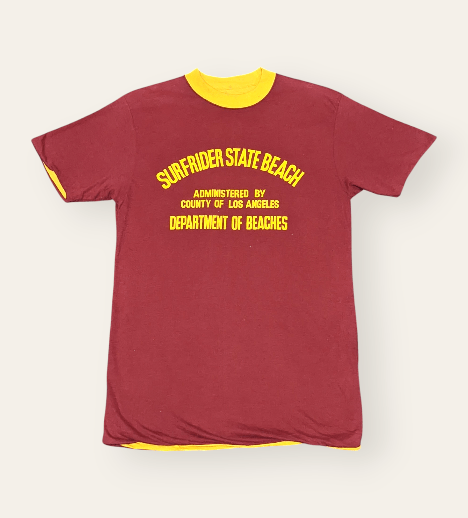 Billabong × Vintage True Vintage 60s 70s Surfrider Beach California Surf T shirt Size US M / EU 48-50 / 2 - 1 Thumbnail