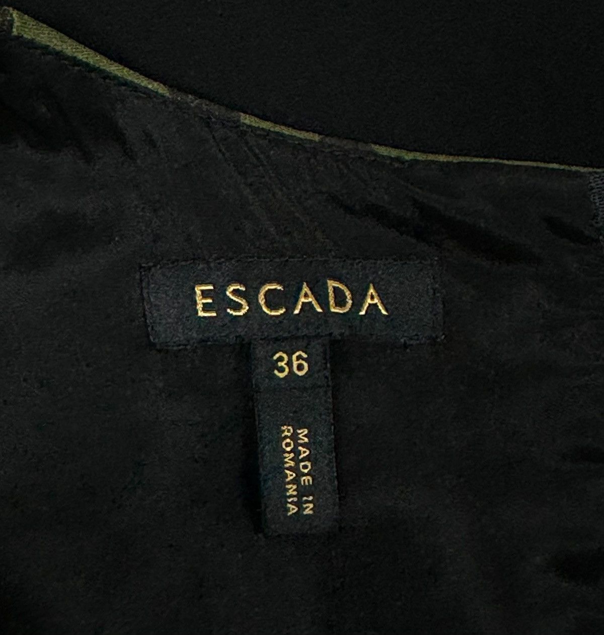 Escada Escada Viscose-Acetate Dress Knee-Length size DE36 IT42 Size M / US 6-8 / IT 42-44 - 11 Thumbnail