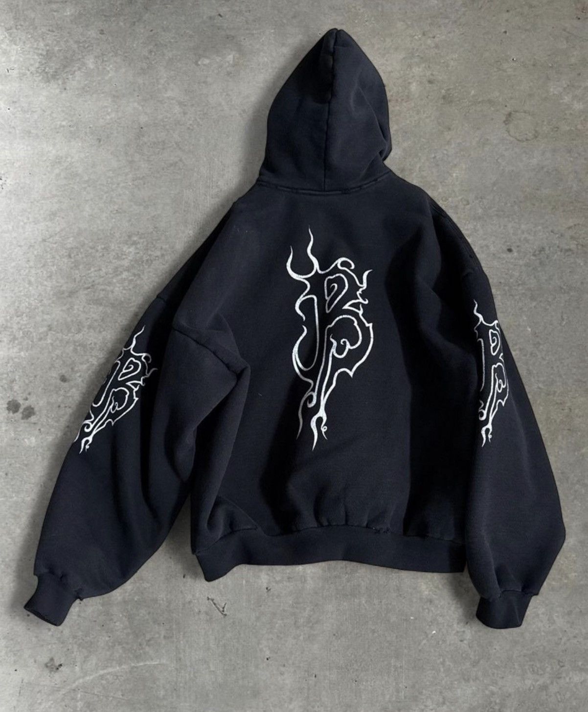 Balenciaga Balenciaga Darkwave Heavy Outerwear Hoodie Size US L / EU 52-54 / 3 - 2 Thumbnail
