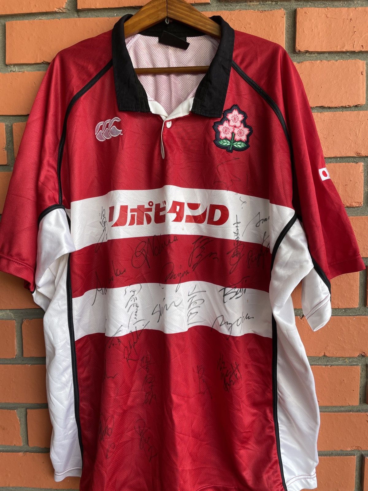 Canterbury of New Zealand Japan 2011 Rugby Canterbury Jersey 2XL Signed Collection Size US XXL / EU 58 / 5 - 5 Thumbnail