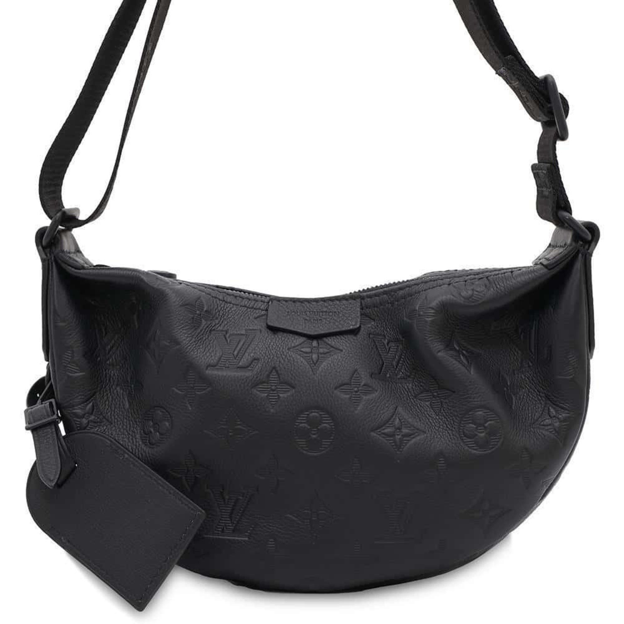 Louis Vuitton Shoulder Bag Monogram Shadow Hammock Pm M12510 Louis Vuitton Black, Women's