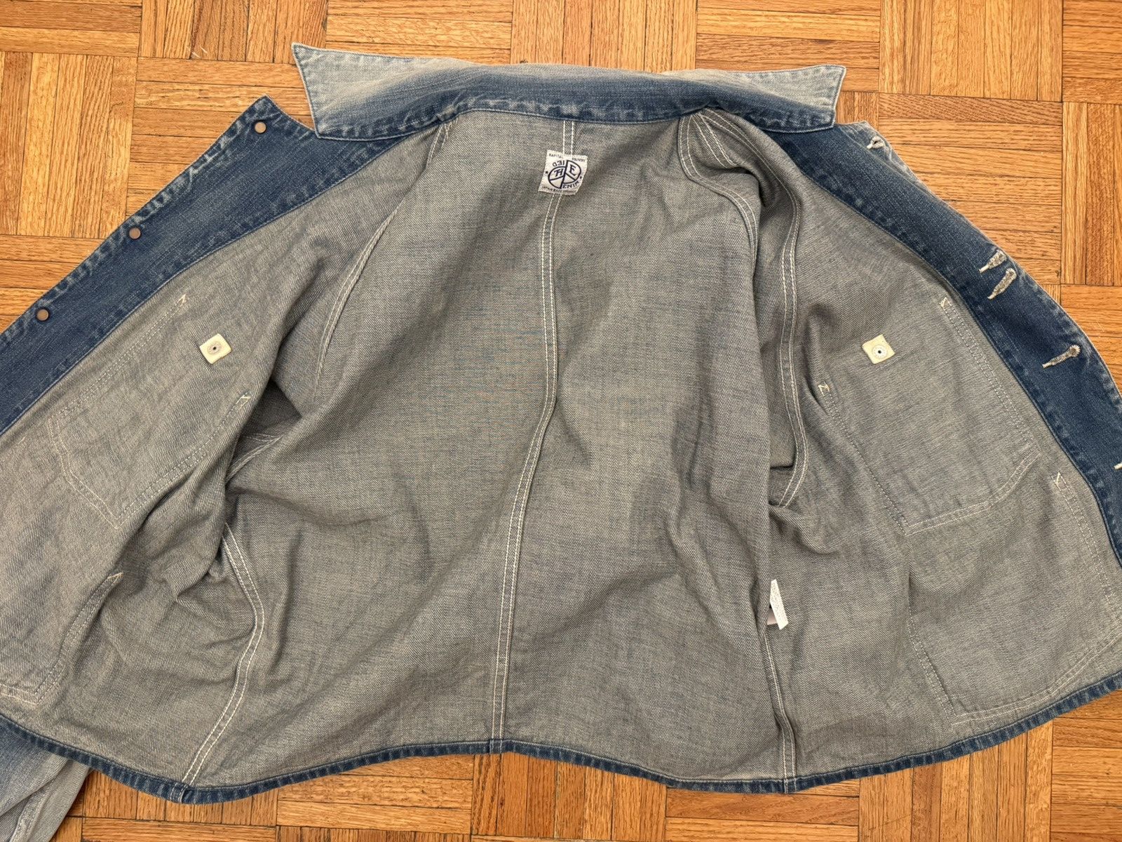 Kapital Kapital Denim Workwear Jacket Size 5 Size US L / EU 52-54 / 3 - 7 Thumbnail