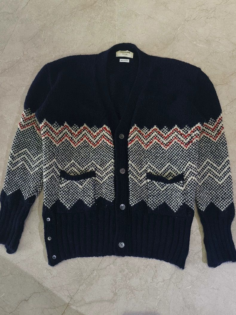 Thom Browne Thom Browne a cardigan Size US XL / EU 56 / 4 - 1 Thumbnail