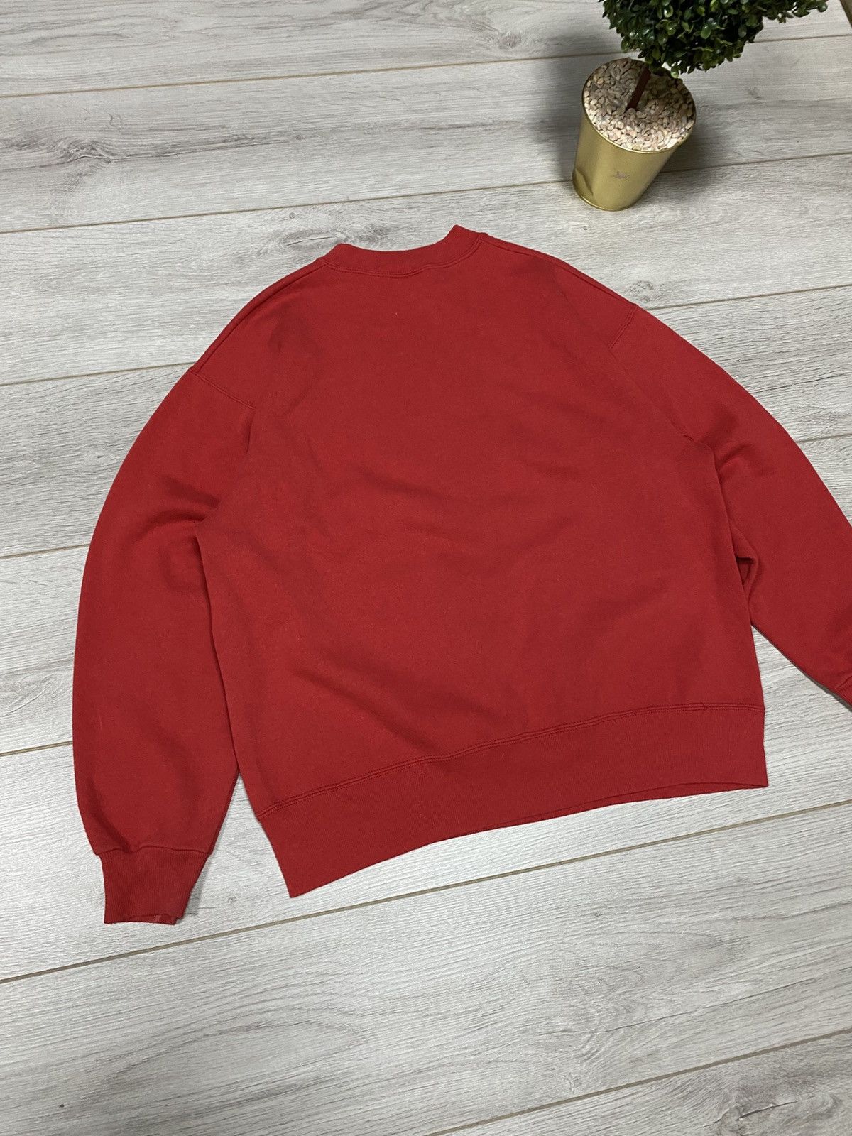 NBA NBA Hanes USA Chicago Bulls Sweatshirt Red big logo Size US L / EU 52-54 / 3 - 7 Thumbnail