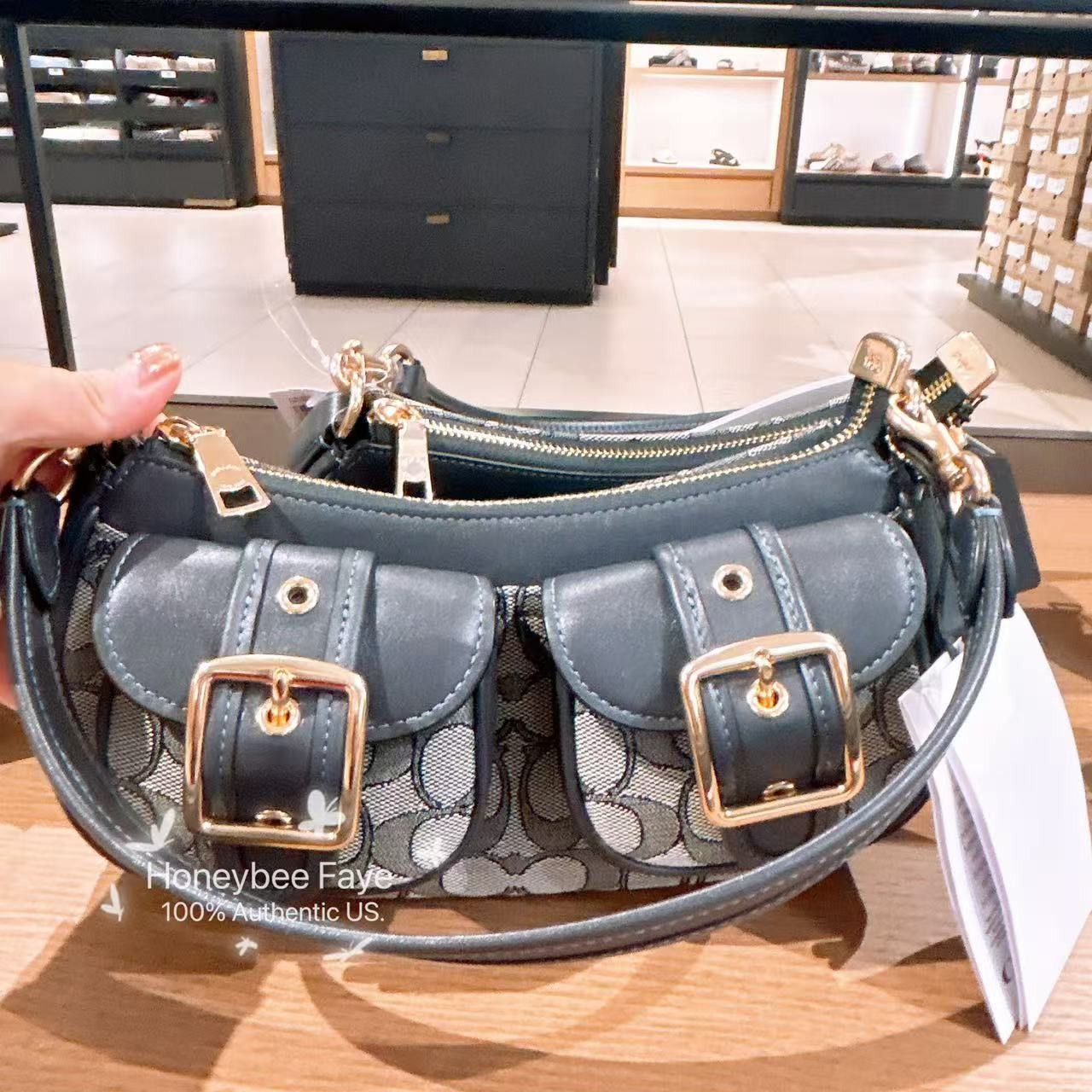 Coach Ashton Bag In Signature Jacquard CBJ00 Size ONE SIZE - 1 Thumbnail