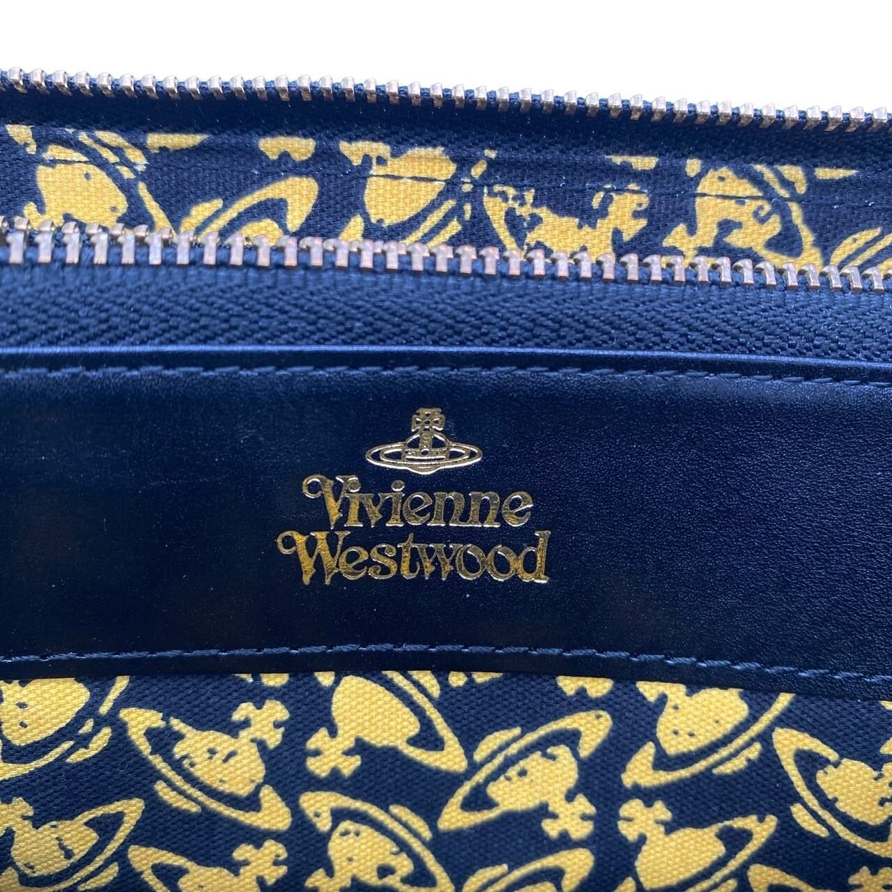 Vivienne Westwood Vivienne Westwood Leather Long Wallet Black Size ONE SIZE - 7 Thumbnail