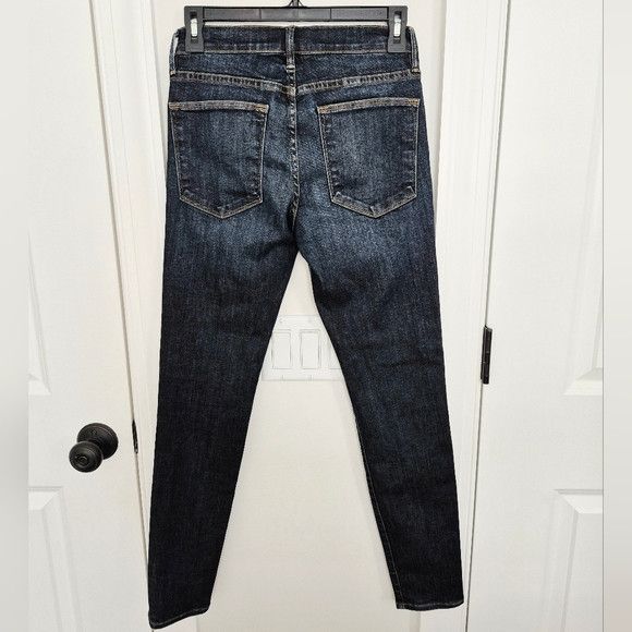 Frame Le High Harvard Skinny Jeans Denim Distressed School Size 26" / US 2 / IT 38 - 13 Thumbnail