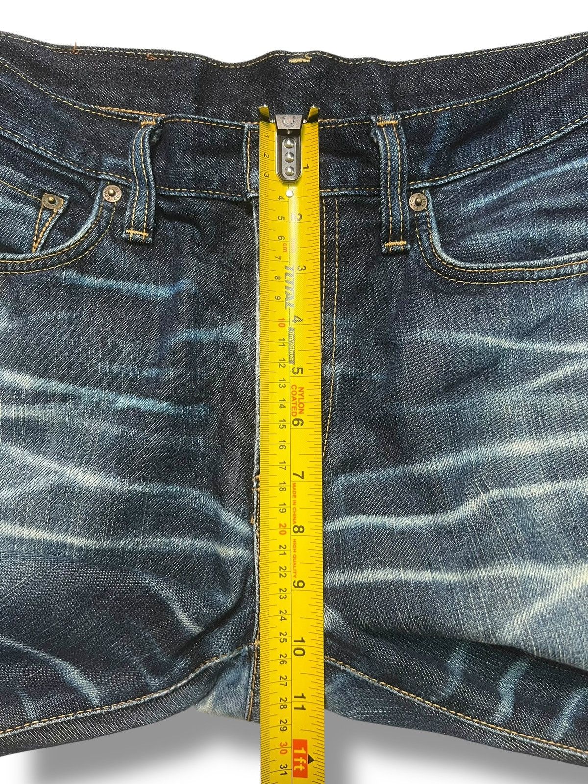 Edwin Vintage Edwin 403 Japan - Faded Whisker Wash Jeans Size US 32 / EU 48 - 16 Thumbnail