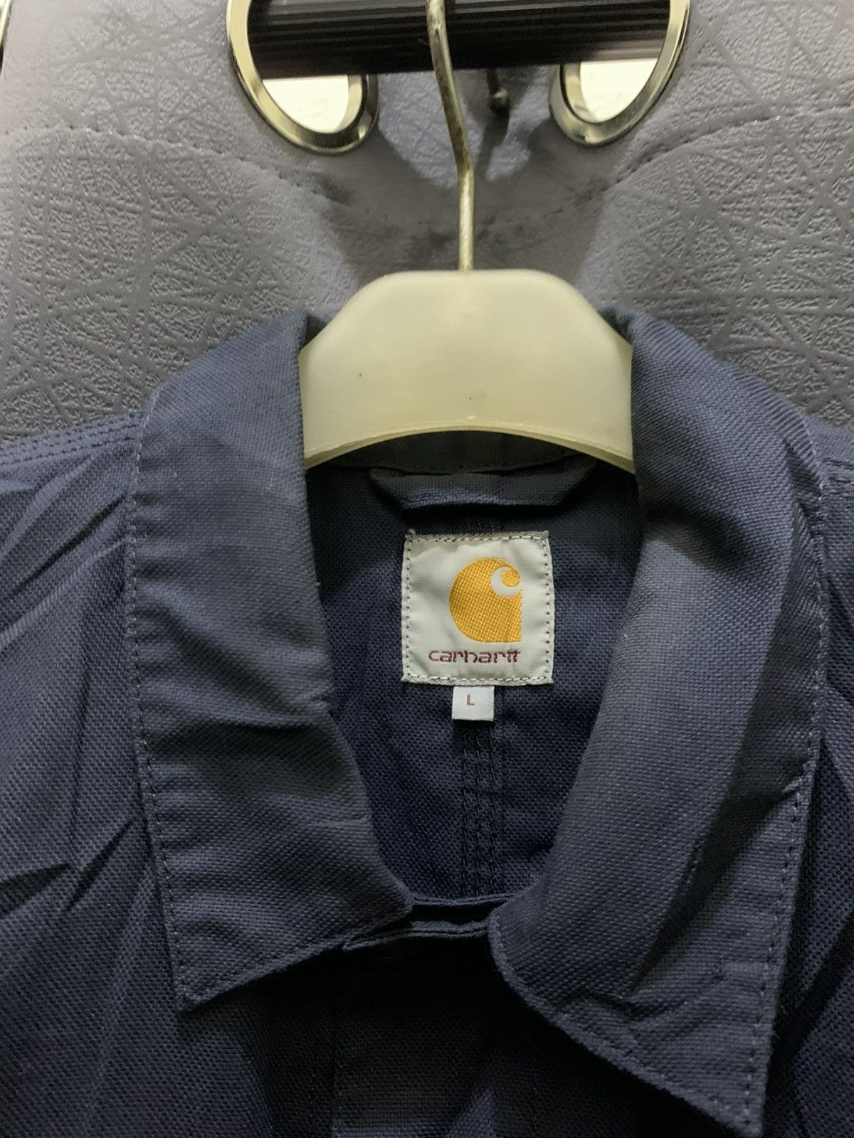 Carhartt Carhartt Michigan coats Work Jacket Navy Blue Size US L / EU 52-54 / 3 - 3 Thumbnail