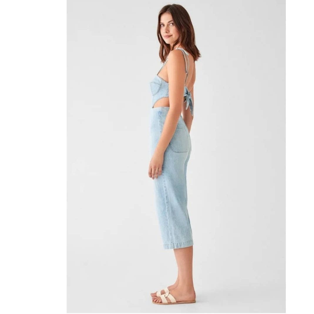 DL1961 New Urban Outfitters DL1961 Hepburn Jumpsuit $209 X-SMALL Size 26" / US 2 / IT 38 - 7 Thumbnail