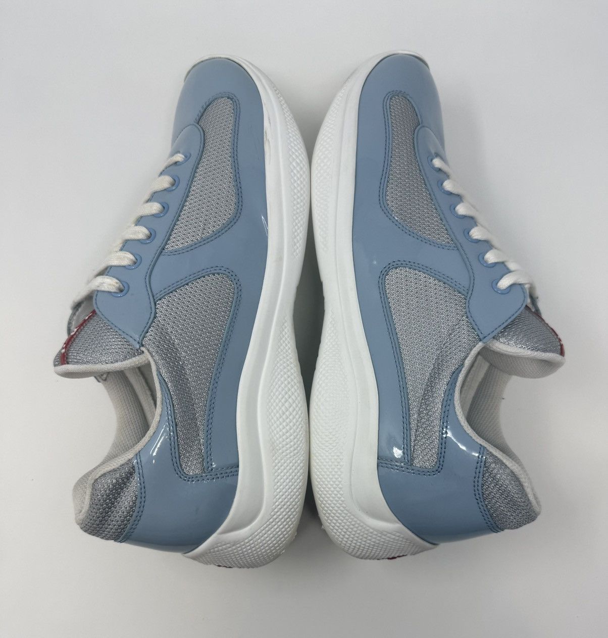 Prada Prada Americas Cup Sneaker Light Blue Size US 11.5 / EU 44-45 - 3 Thumbnail