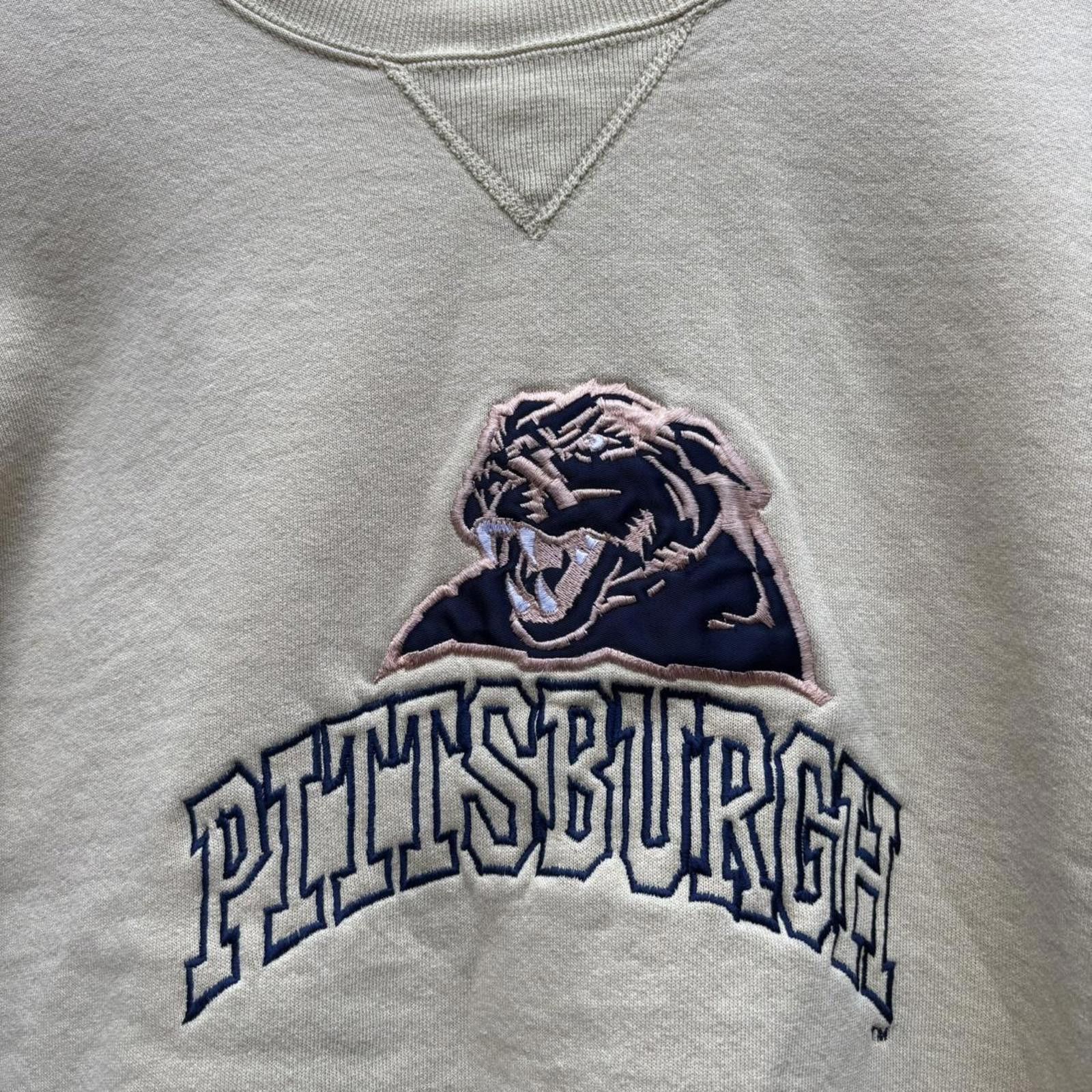 Russell Athletic Vintage Russell athletic Pittsburgh panthers sweatshirt Size US L / EU 52-54 / 3 - 3 Thumbnail