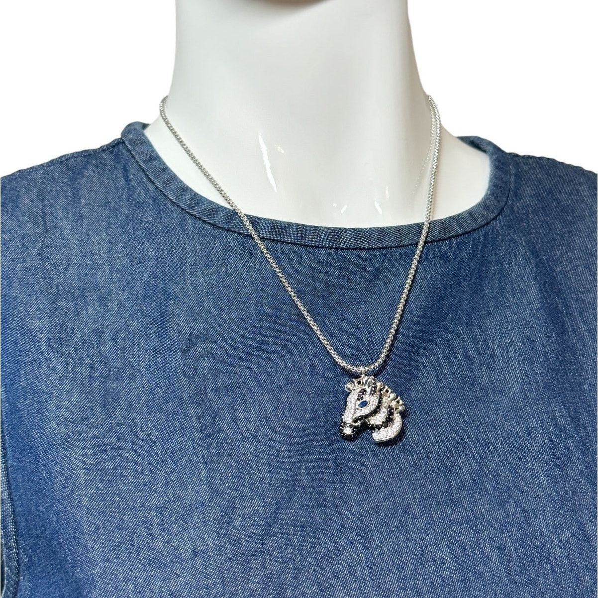 Kate Spade Kate Spade Zebra Earn Your Stripes Pendant Necklace Black Size ONE SIZE - 5 Thumbnail