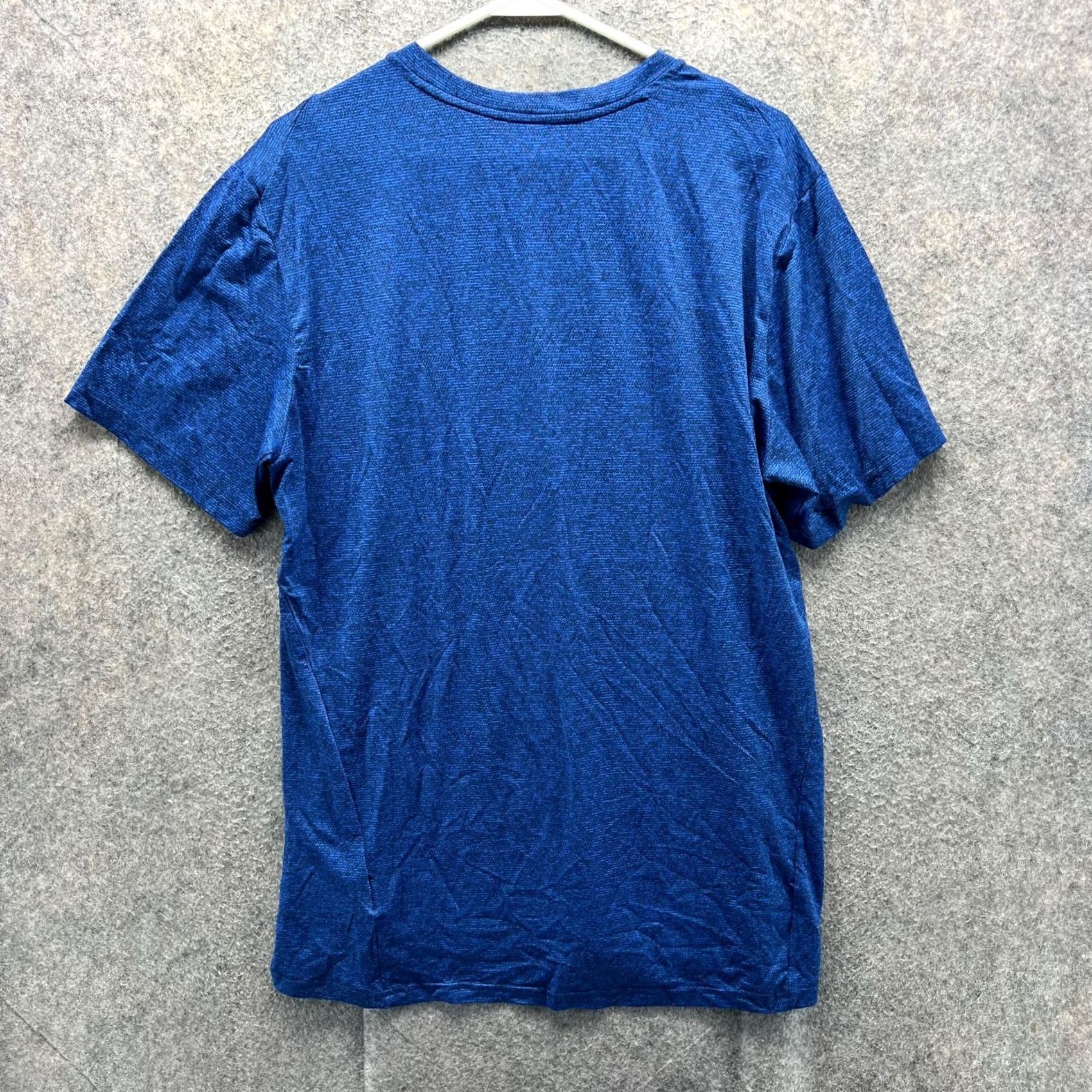 Nike VINTAGE Nike Shirt Mens Large Blue Game Royale Dri-Fit Jersey Swoosh Athletic T-Shirt Short Sleeve Crew Neck Logo GYM Soccer Mens Size US L / EU 52-54 / 3 - 2 Thumbnail