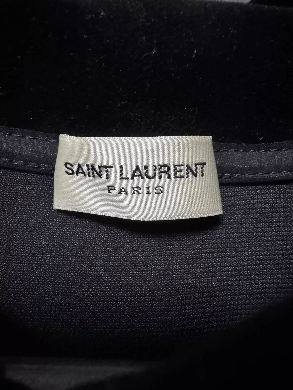 Saint Laurent Paris Saint Laurent Paris 18Aw Velvet Hoodie-2508 Size US XS / EU 42 / 0 - 7 Thumbnail