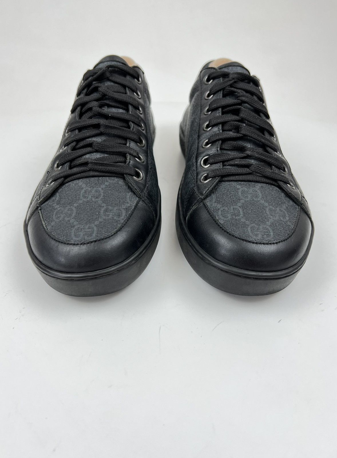 Gucci GUCCI Sneakers Low Top Leather Shoes BROOKLYN GG Monogram Size US 8 / EU 41 - 5 Thumbnail