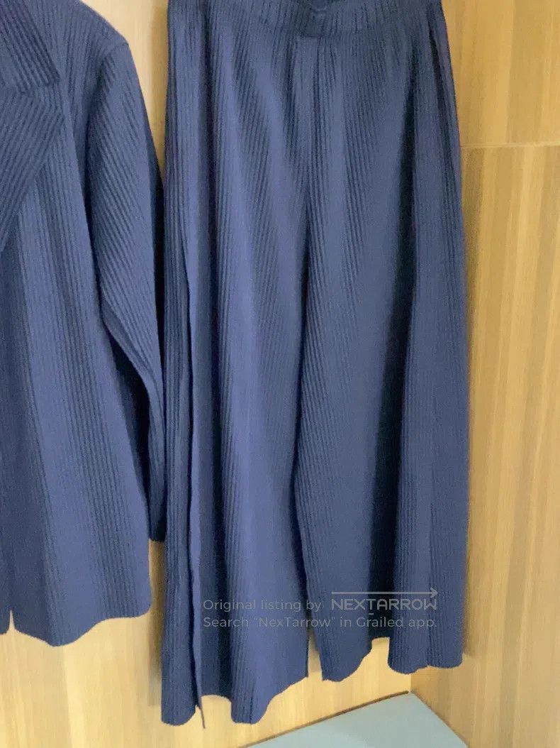 Issey Miyake Issey Miyake size:one size Navy Coat Size XXS / US 00 / IT 34 - 4 Thumbnail
