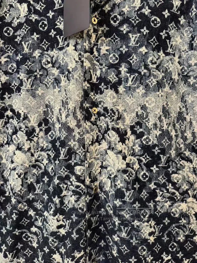 Louis Vuitton Louis Vuitton Tapestry Short Sleeve Shirt. Size US L / EU 52-54 / 3 - 2 Thumbnail