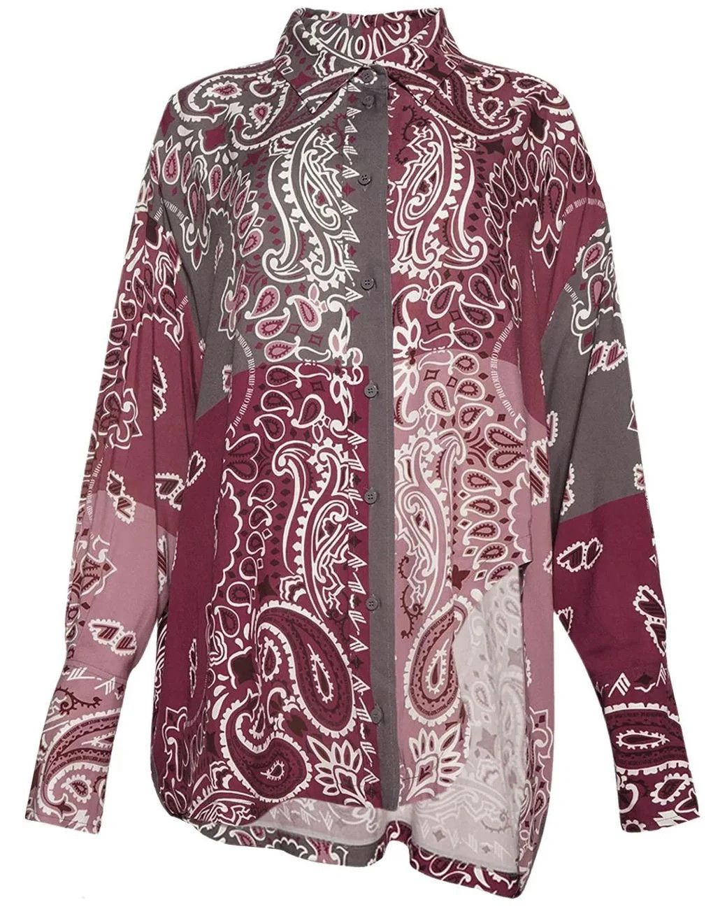 The Attico o1mle0526 Bandana Shirt in Multicolor Size S / US 4 / IT 40 - 1 Thumbnail