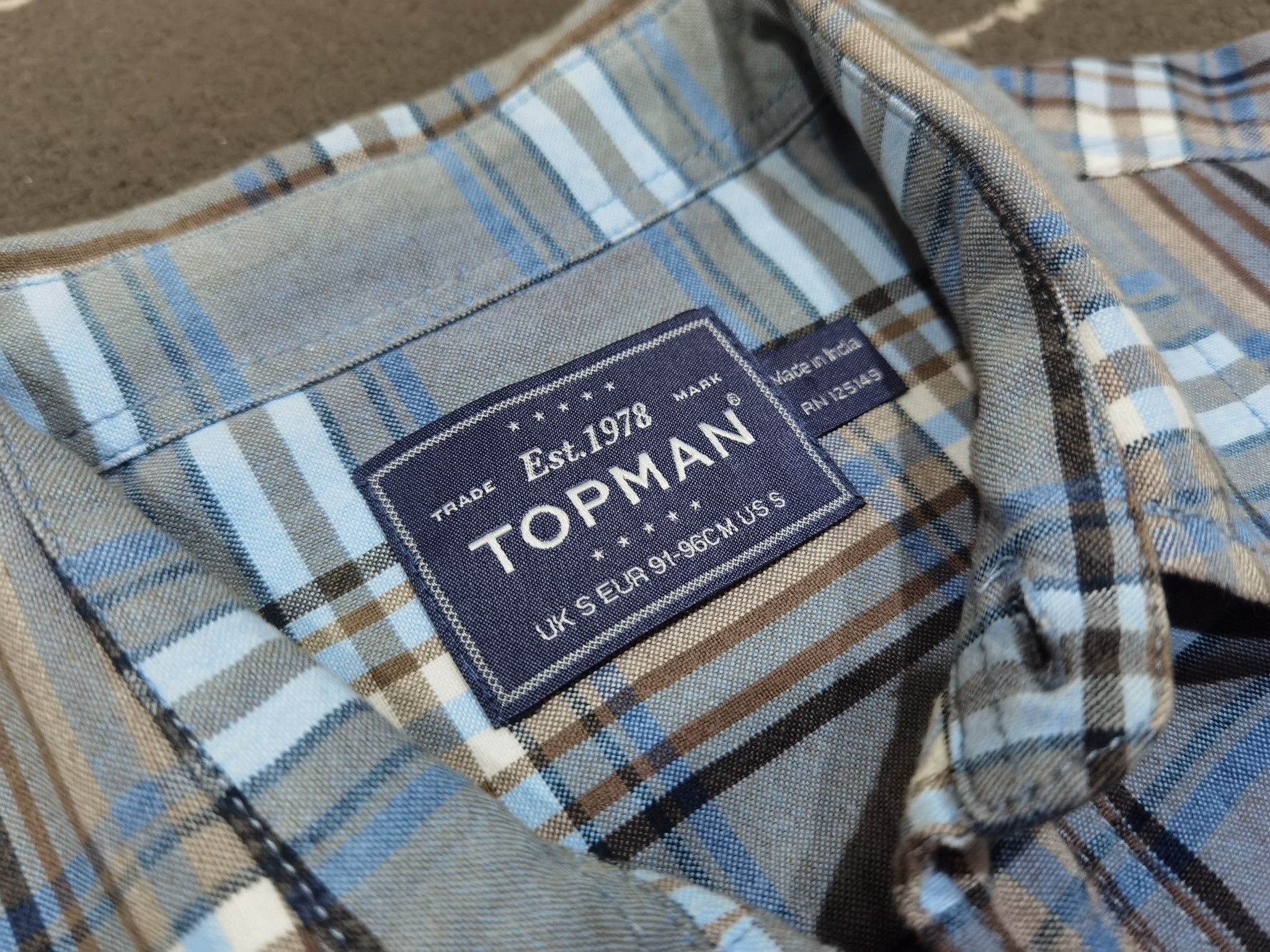 Topman TOPMAN button up man XS 8126 Size US XS / EU 42 / 0 - 5 Thumbnail