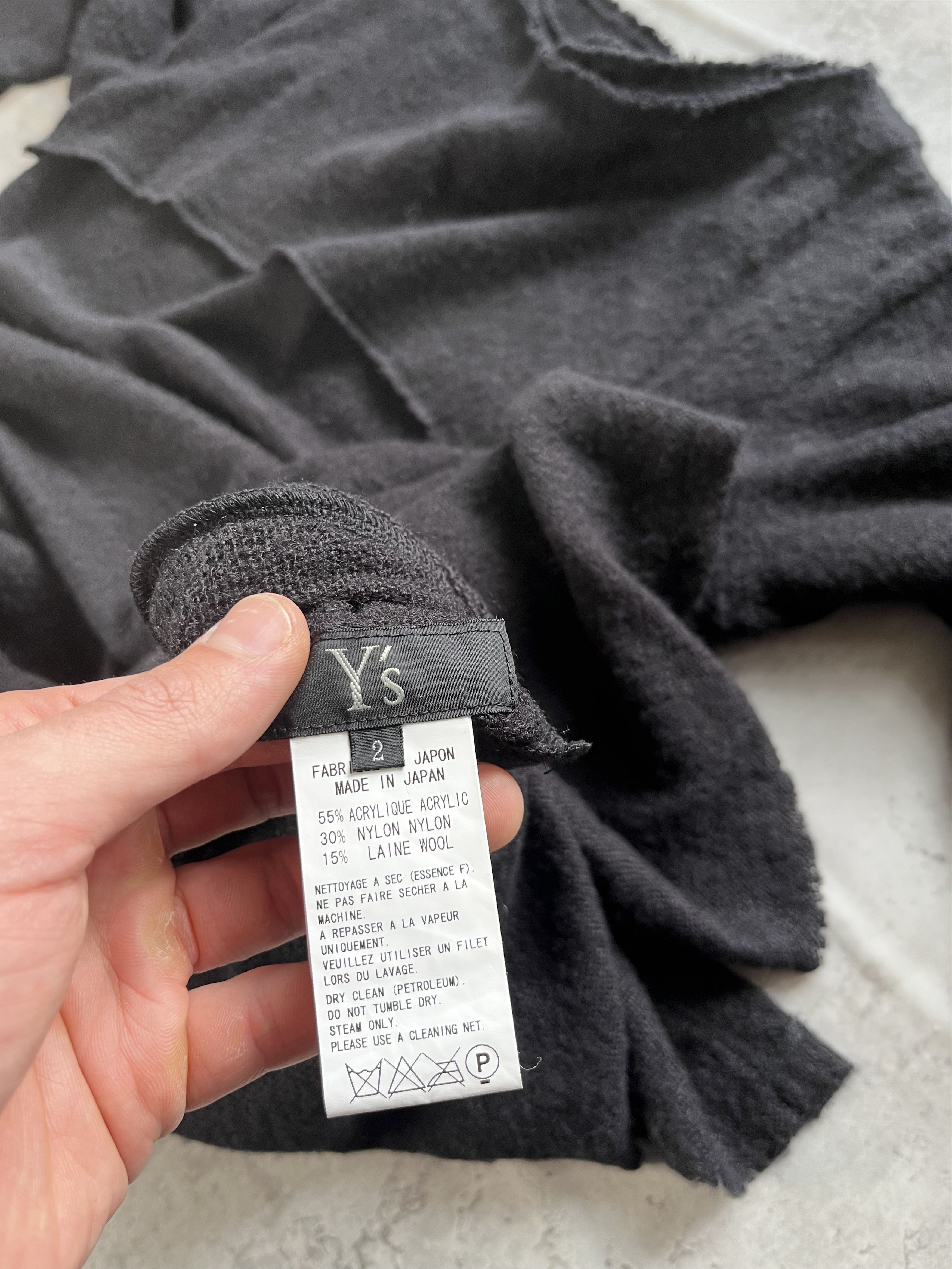 Yohji Yamamoto Archive Yohji Yamamoto Y’s AW10 Lightweight Knit Size L / US 10 / IT 46 - 9 Thumbnail