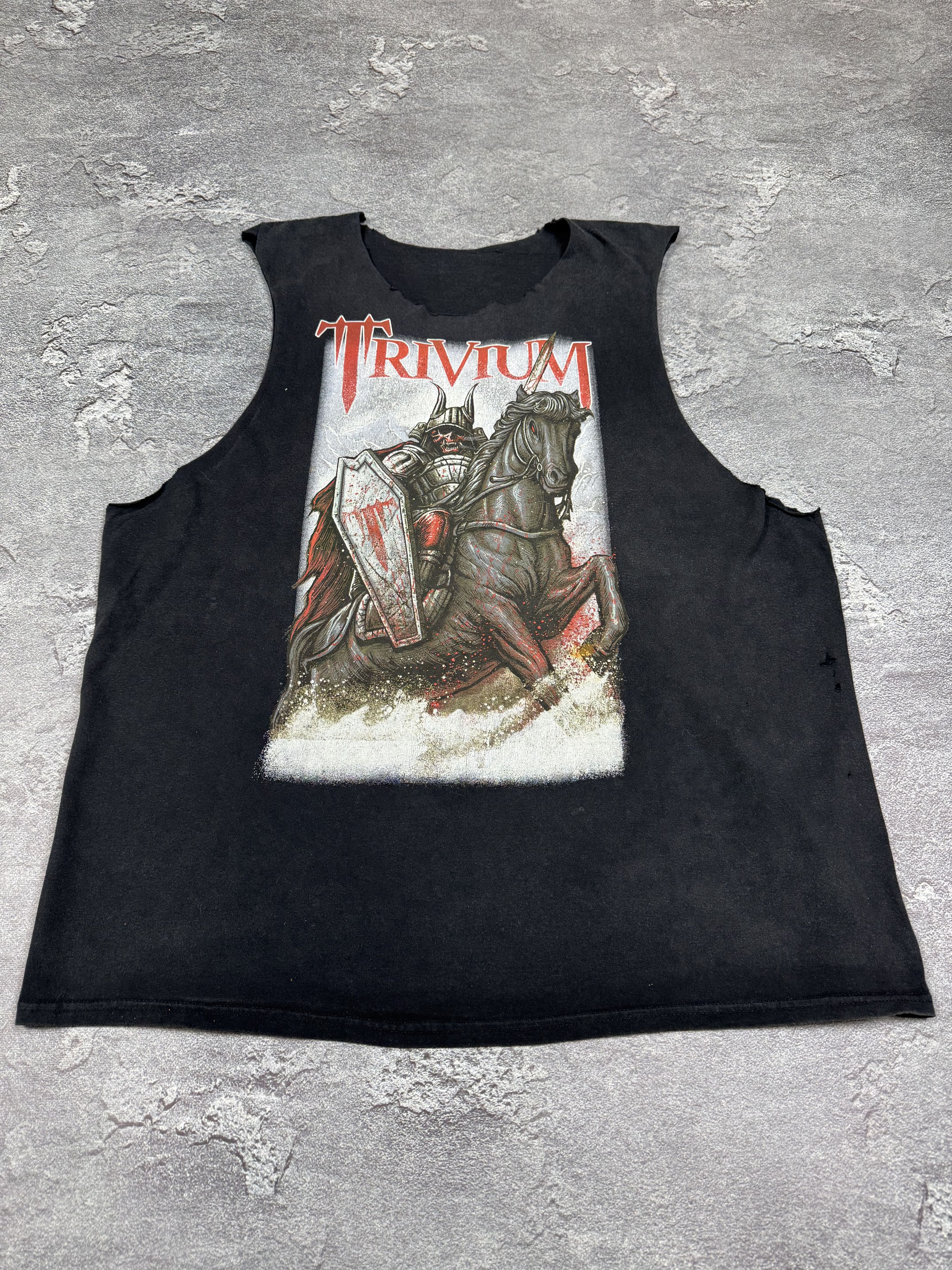 Band Tees Trivium Faded Rock Gothic Tank Top Shirt Size XL Streetwear Size US XL / EU 56 / 4 - 2 Thumbnail