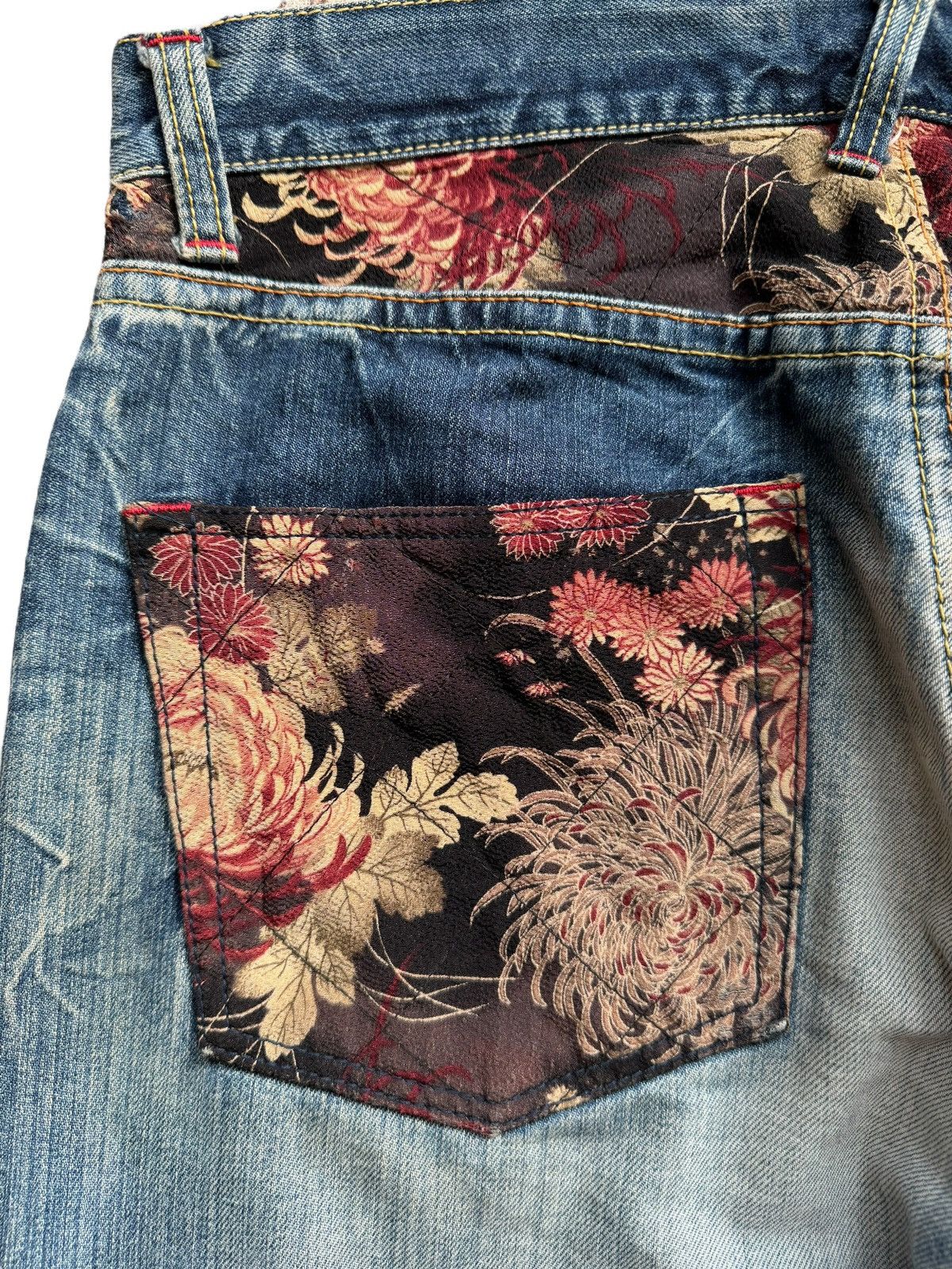 If Six Was Nine Vintage ETERNAL Baggy Denim Jeans Size US 35 - 13 Thumbnail
