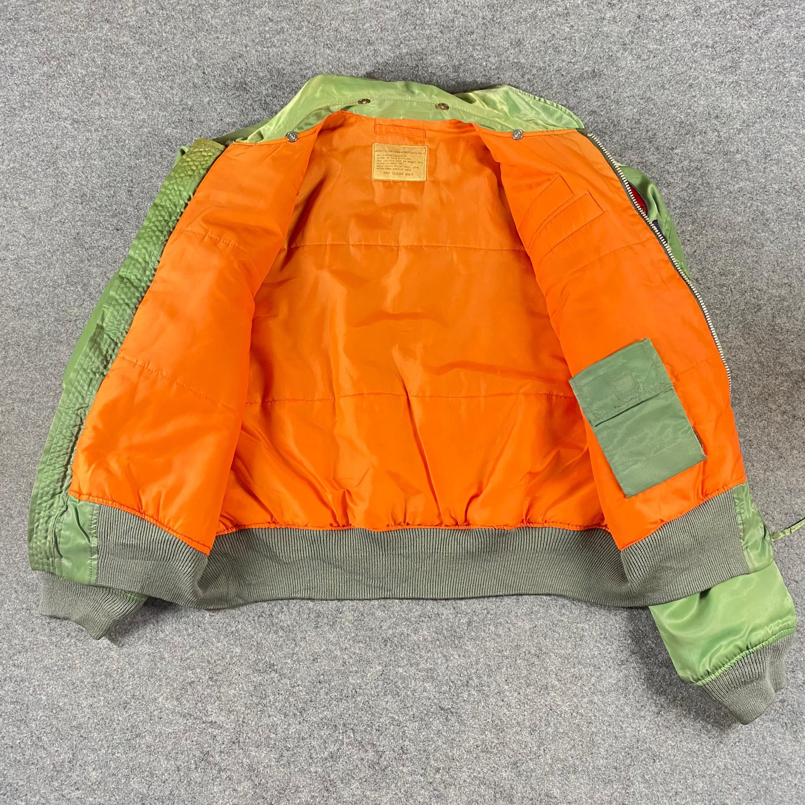 Other Vintage 90s Jacket Flyer Men USAF Bombers Jacket Size US L / EU 52-54 / 3 - 8 Thumbnail