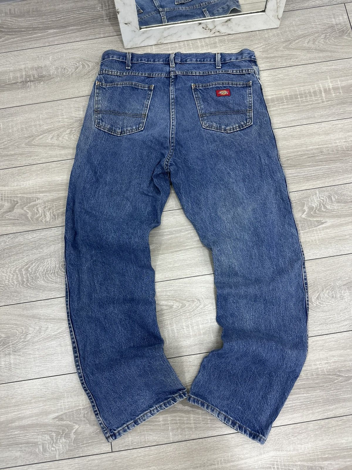 Dickies Dickies Vintage Carpenter Jeans 90s Streetwear Style Size US 36 / EU 52 - 2 Thumbnail