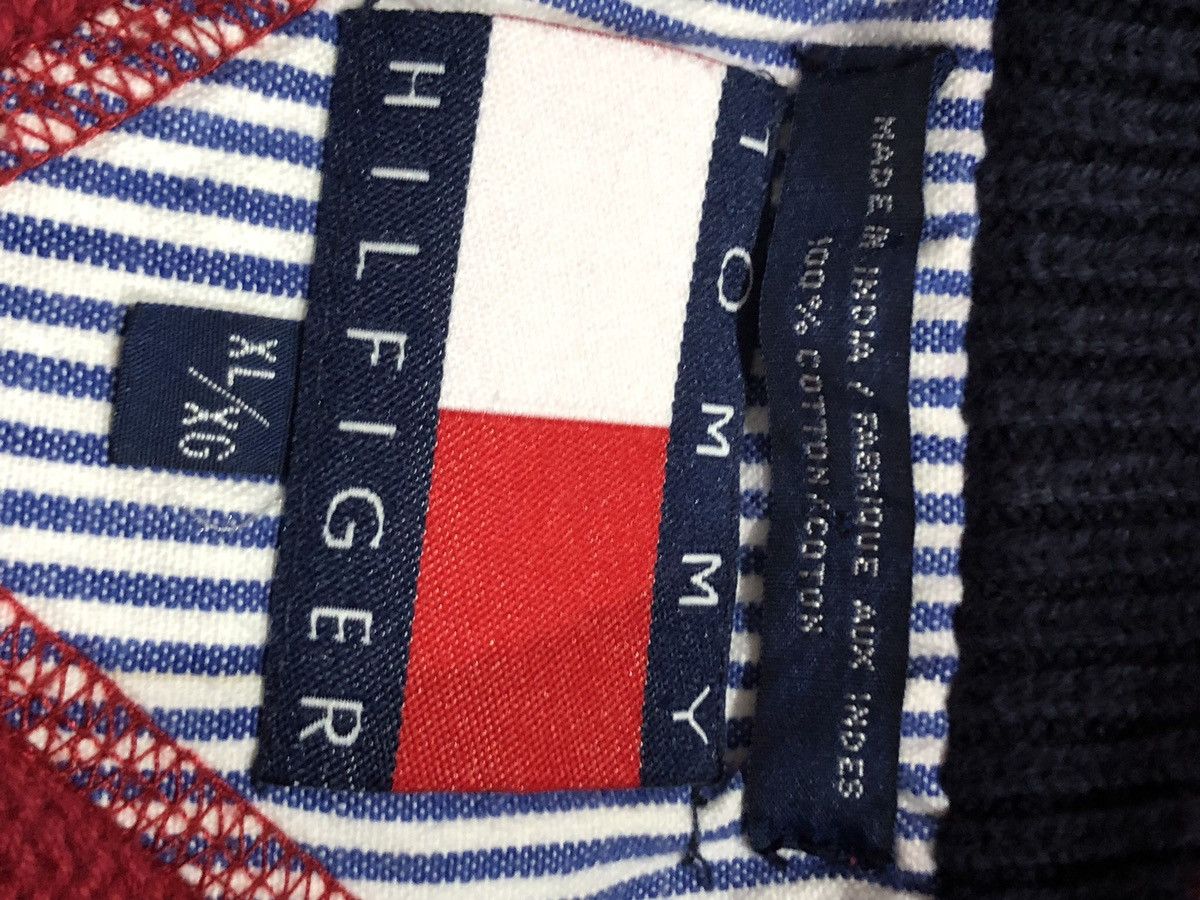 Tommy Hilfiger × Vintage Vtg 90s Tommy Hilfiger Sweater Size US XL / EU 56 / 4 - 6 Thumbnail