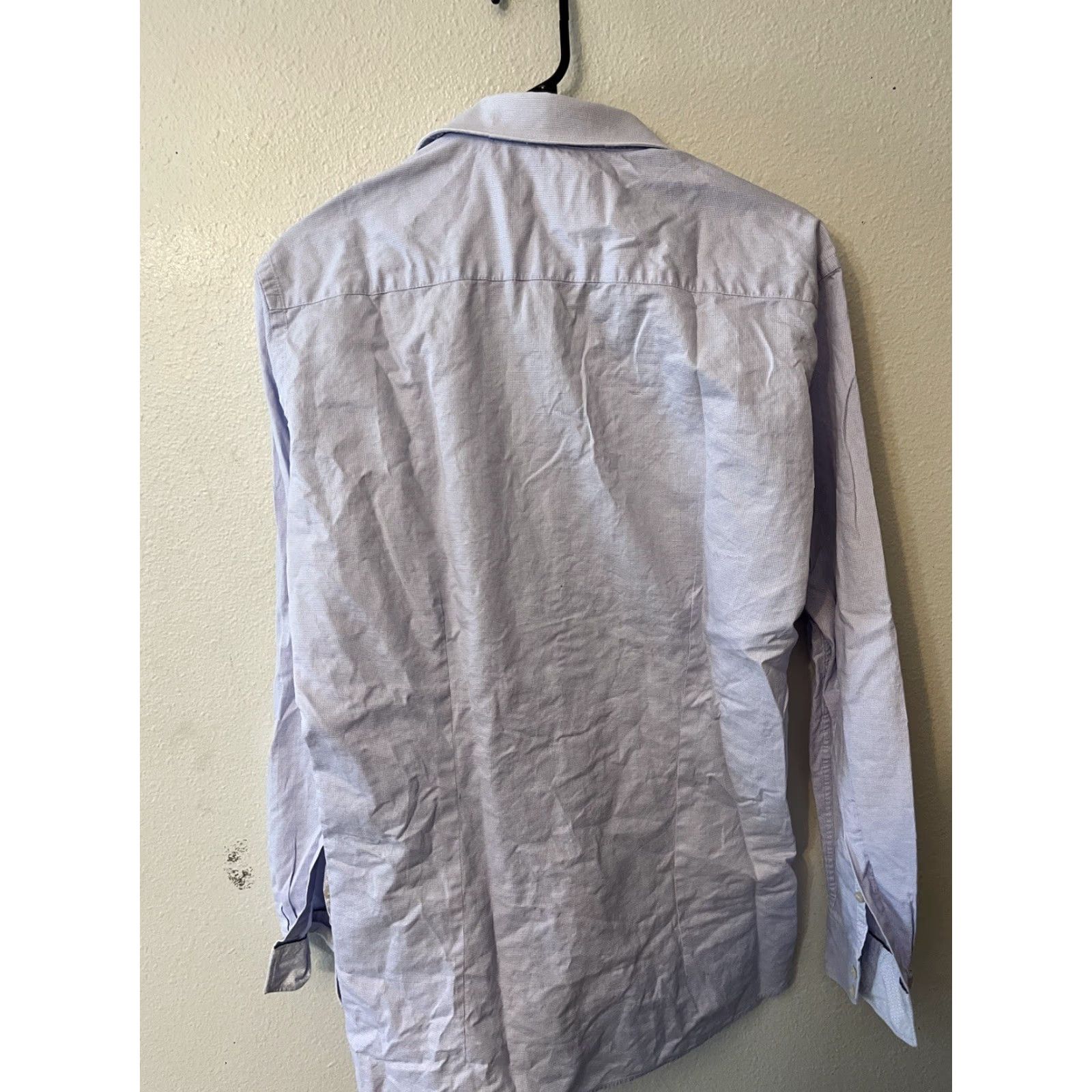 Ted Baker Ted Baker Shirt Mens 16 Button Up Endurance Blue Dress Business Casual Size US L / EU 52-54 / 3 - 2 Thumbnail