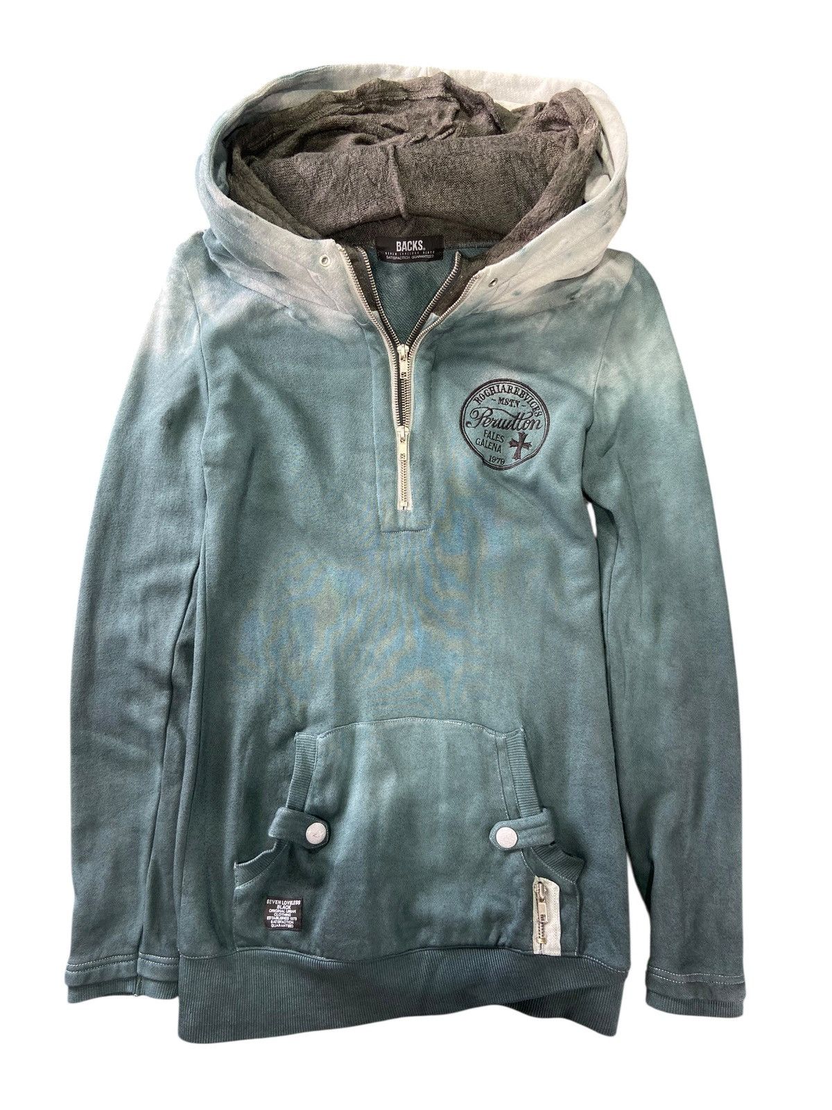 Japanese Brand Y2k Bucks hoodie dobel zip Size M / US 6-8 / IT 42-44 - 1 Thumbnail