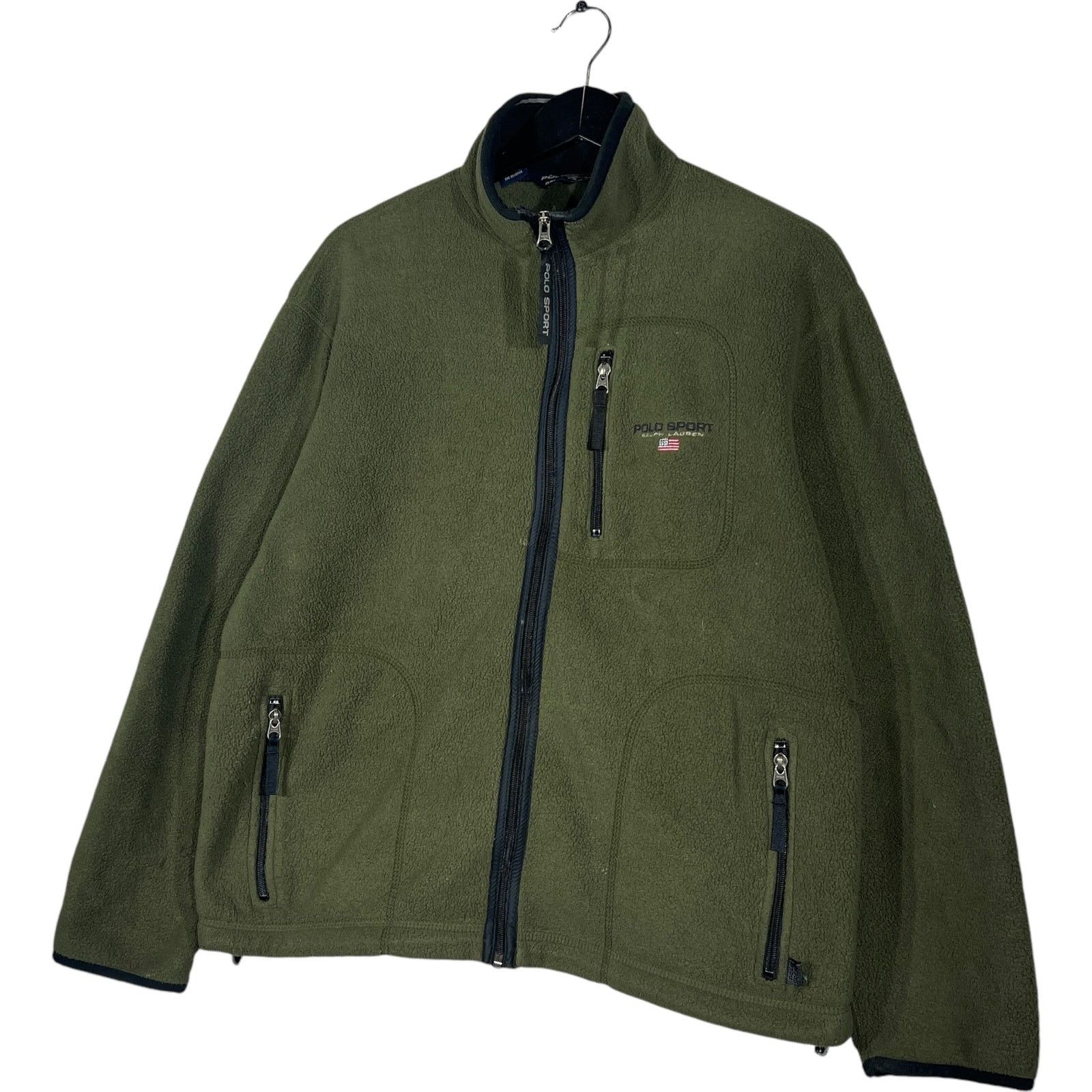 Polo Ralph Lauren Vintage Full Zip Polo Sport Fleece Zip-Up Jacket Size US S / EU 44-46 / 1 - 3 Thumbnail
