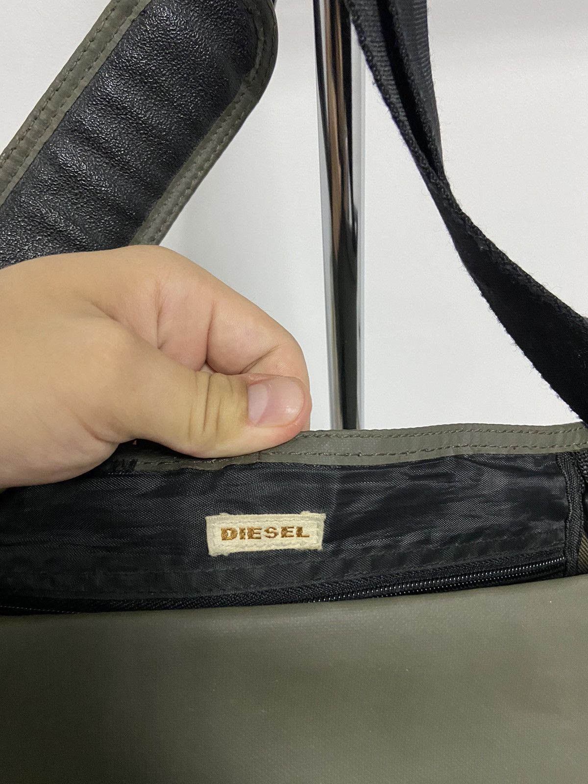 Diesel Diesel Shoulder Bag Vintage Big Logo Rubber Size ONE SIZE - 5 Thumbnail