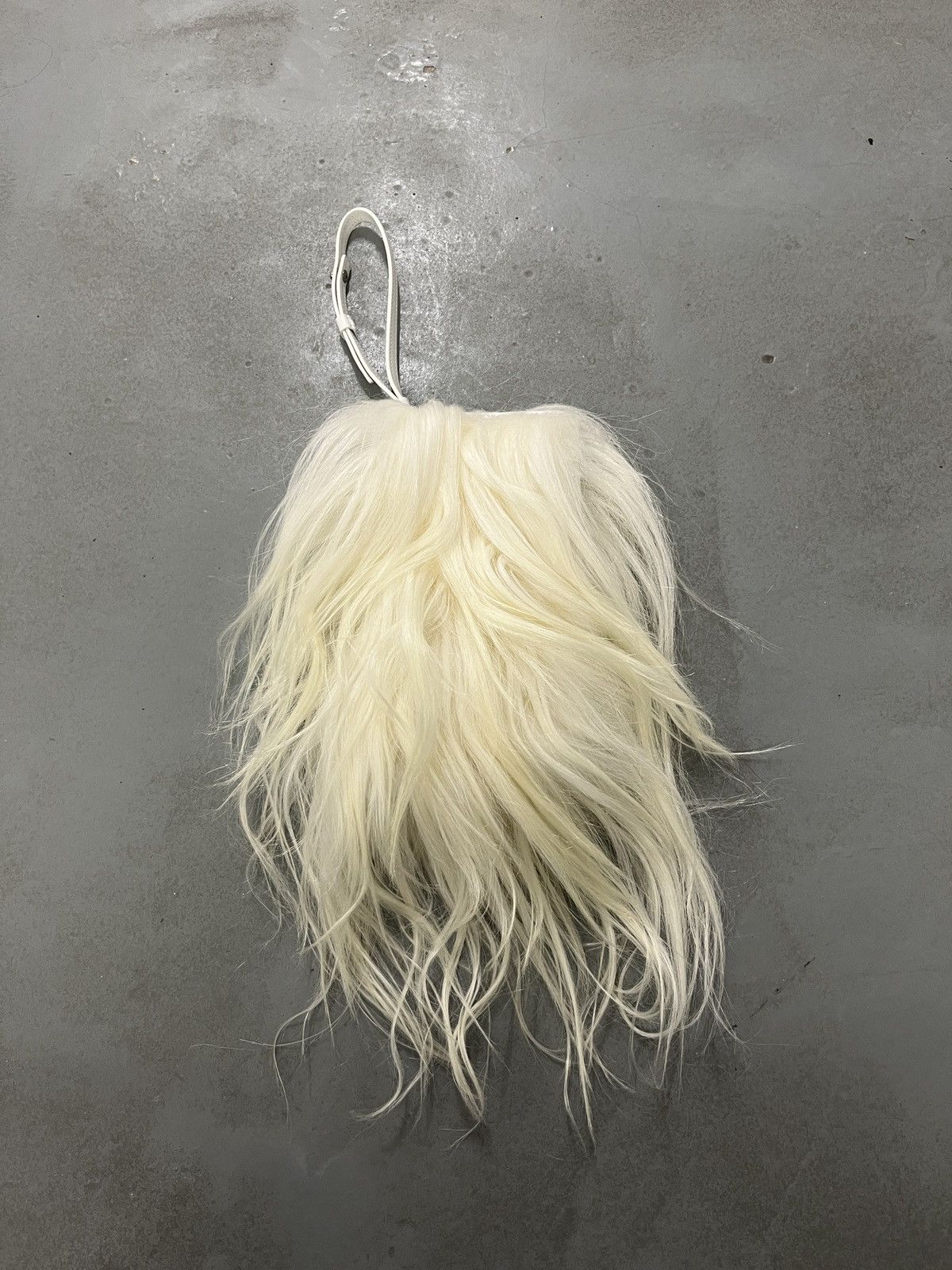 Maison Margiela Maison Margiela FW17 Artisanal Goat Hair Wallet Bag Size ONE SIZE - 1 Thumbnail