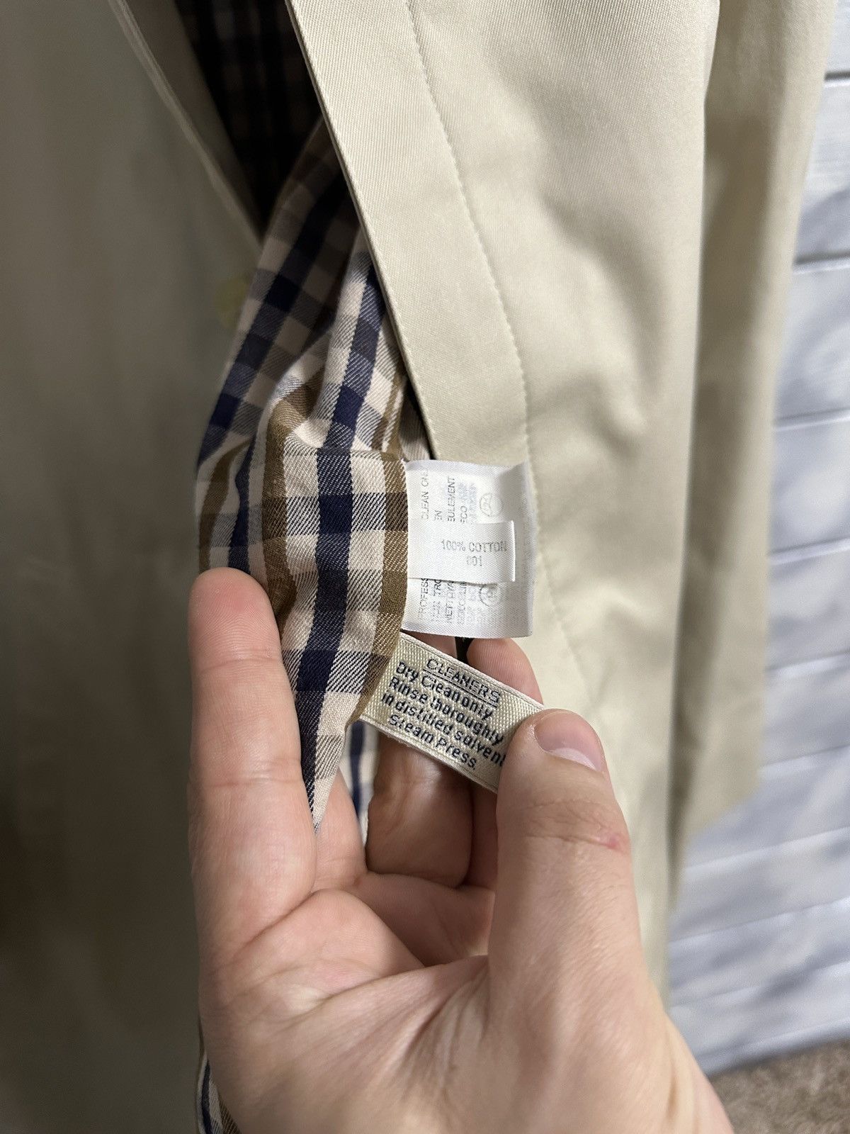 Aquascutum Rare Luxury Coat Aquascutum Vintage Nova Check Size US L / EU 52-54 / 3 - 10 Thumbnail