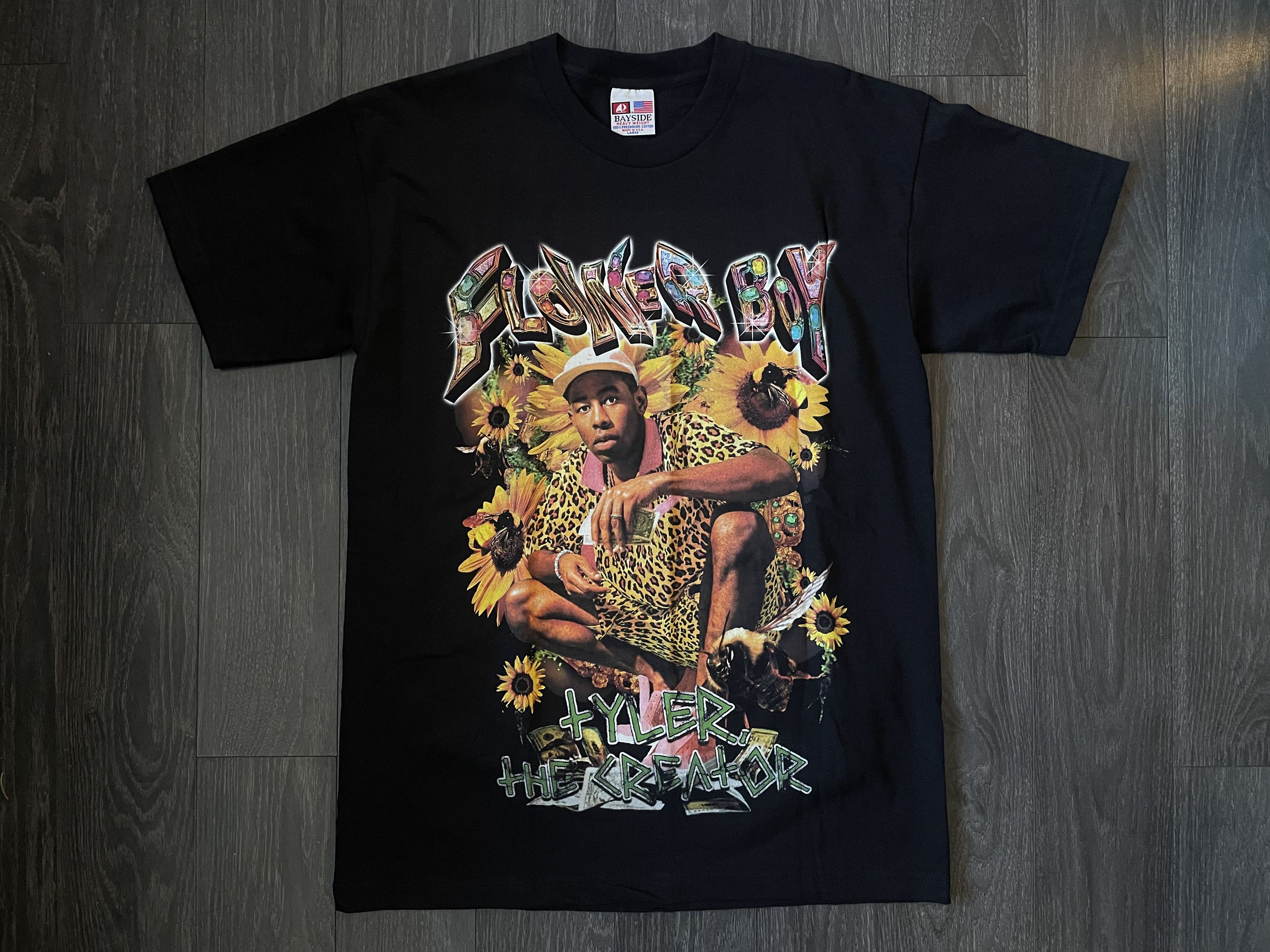 Other DBRUZE TYLER THE CREATOR FLOWER BOY FLORAL GOLF WANG TEE L Size US L / EU 52-54 / 3 - 1 Thumbnail