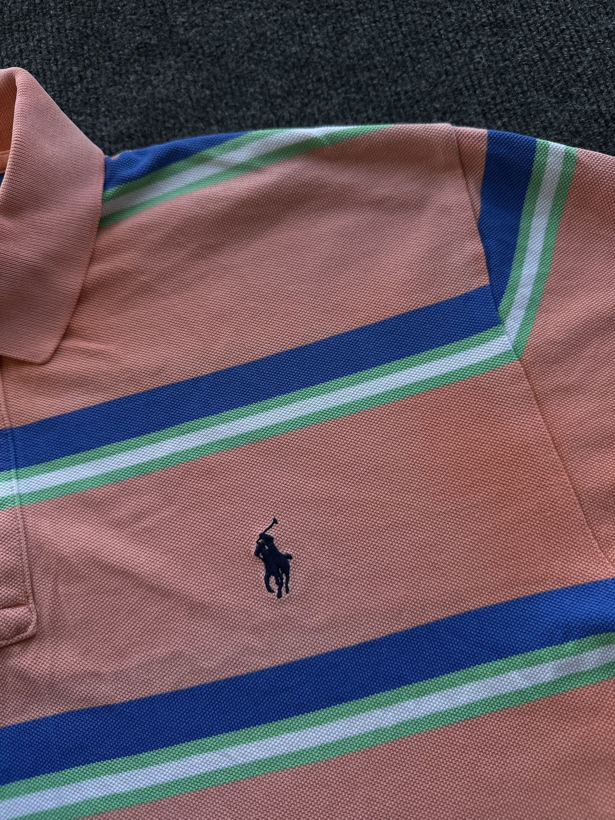 Ralph Lauren 🚨 RALPH LAUREN POLO STRIPED WITH PONY LOGO Y2K LUXURY Size US L / EU 52-54 / 3 - 7 Thumbnail