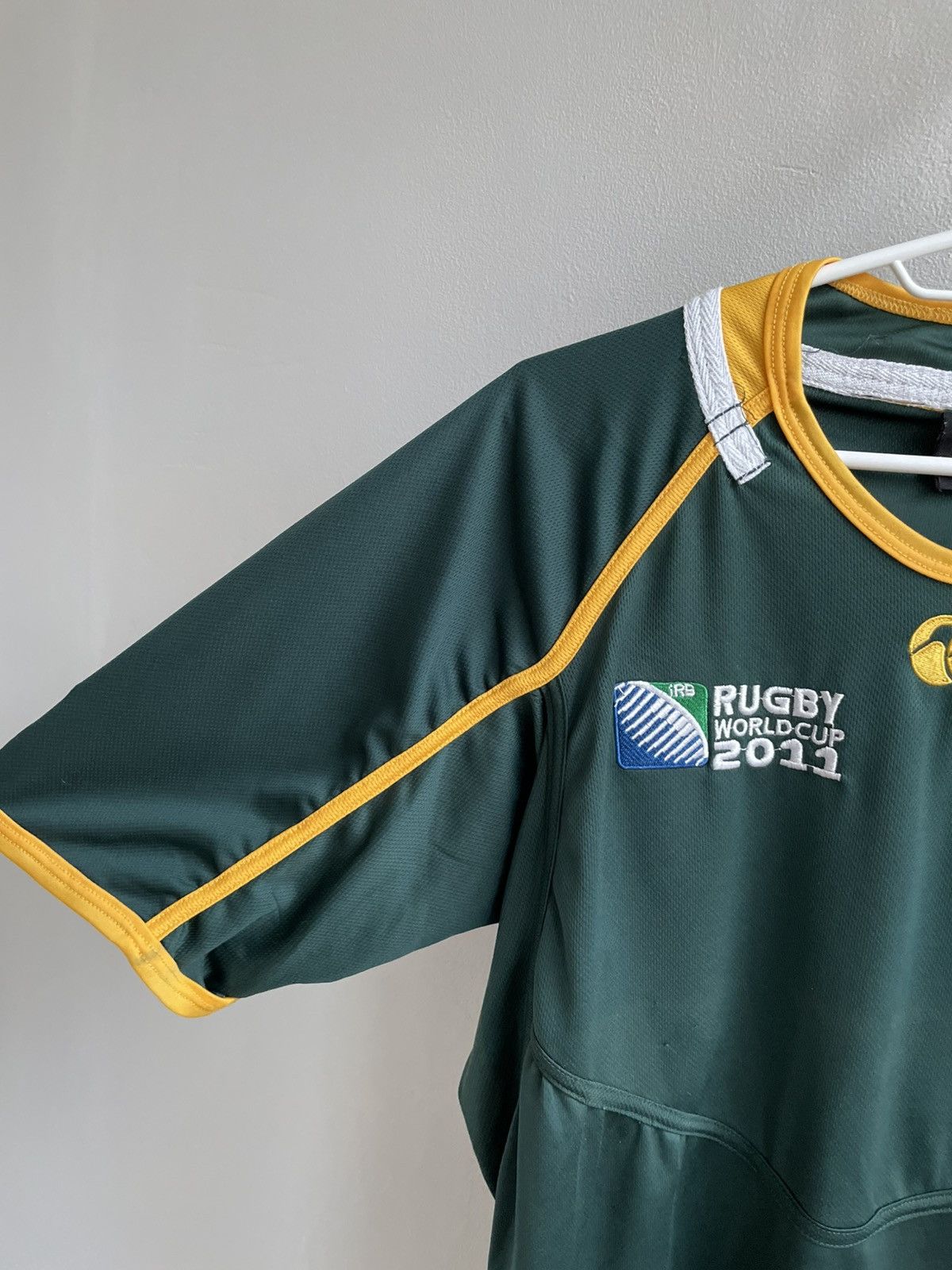 Canterbury of New Zealand South Africa Rugby Jersey 2011 World Cup Union Canterbury Size US XXL / EU 58 / 5 - 3 Thumbnail