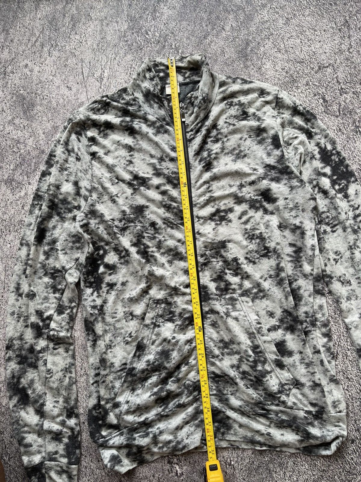 Japanese Brand Y2K Unknow Brand acid wash grunge zip cotton bomber Size US XL / EU 56 / 4 - 8 Thumbnail