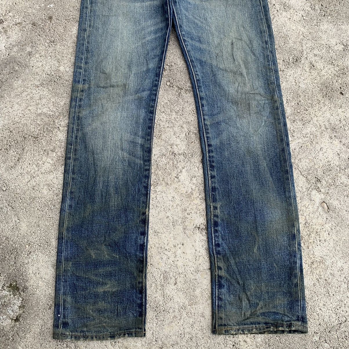 Levi's Y2K Levis 501 Button Fly Distressed Ripped Denim Jeans W30 Size US 30 / EU 46 - 4 Thumbnail