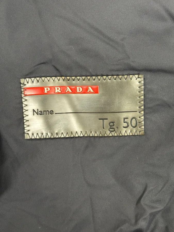 Prada 2000s Prada Hybrid Premium Biker Leather Jacket Size US M / EU 48-50 / 2 - 11 Thumbnail
