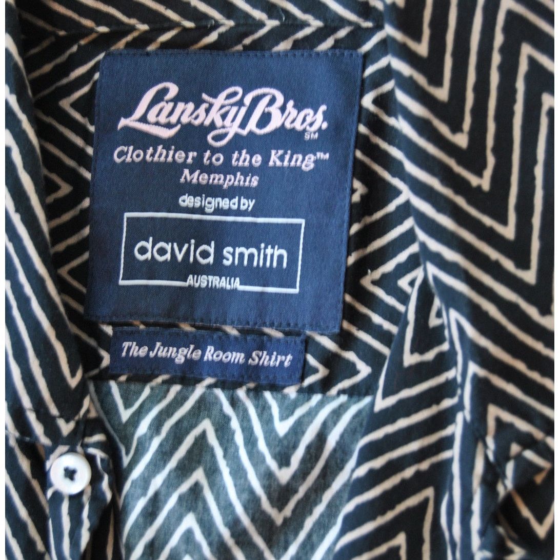 Other Lansky Bros Shirt Large Black Jungle Room Size US L / EU 52-54 / 3 - 5 Thumbnail