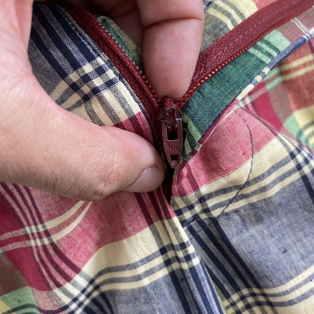 Polo Ralph Lauren Vintage 70’s Polo Ralph Lauren Madras Checks Baggy Trousers Size US 36 / EU 52 - 12 Thumbnail