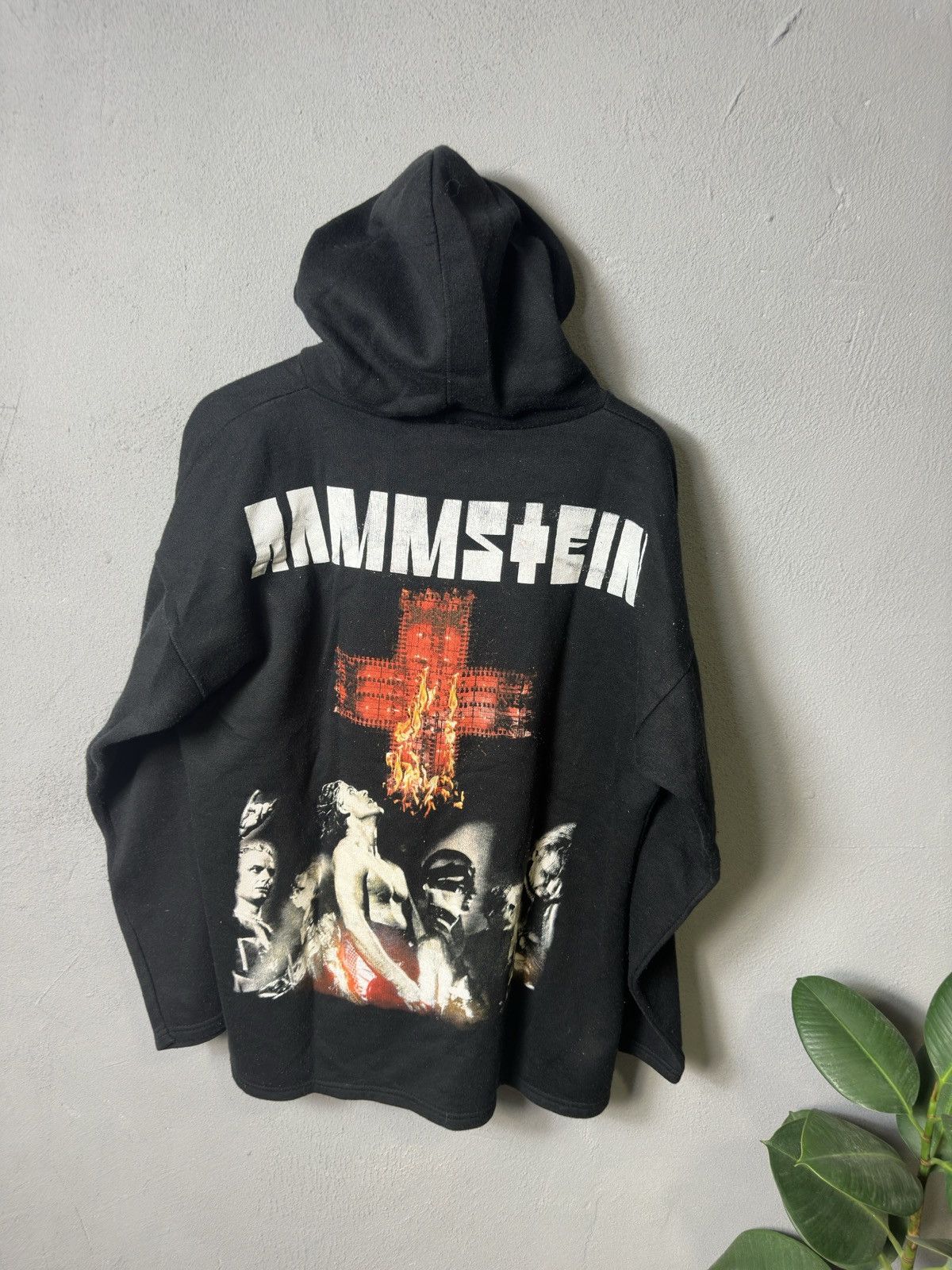 Band Tees × Vintage Rammstein vintage 90s hoodie Size US XL / EU 56 / 4 - 1 Thumbnail